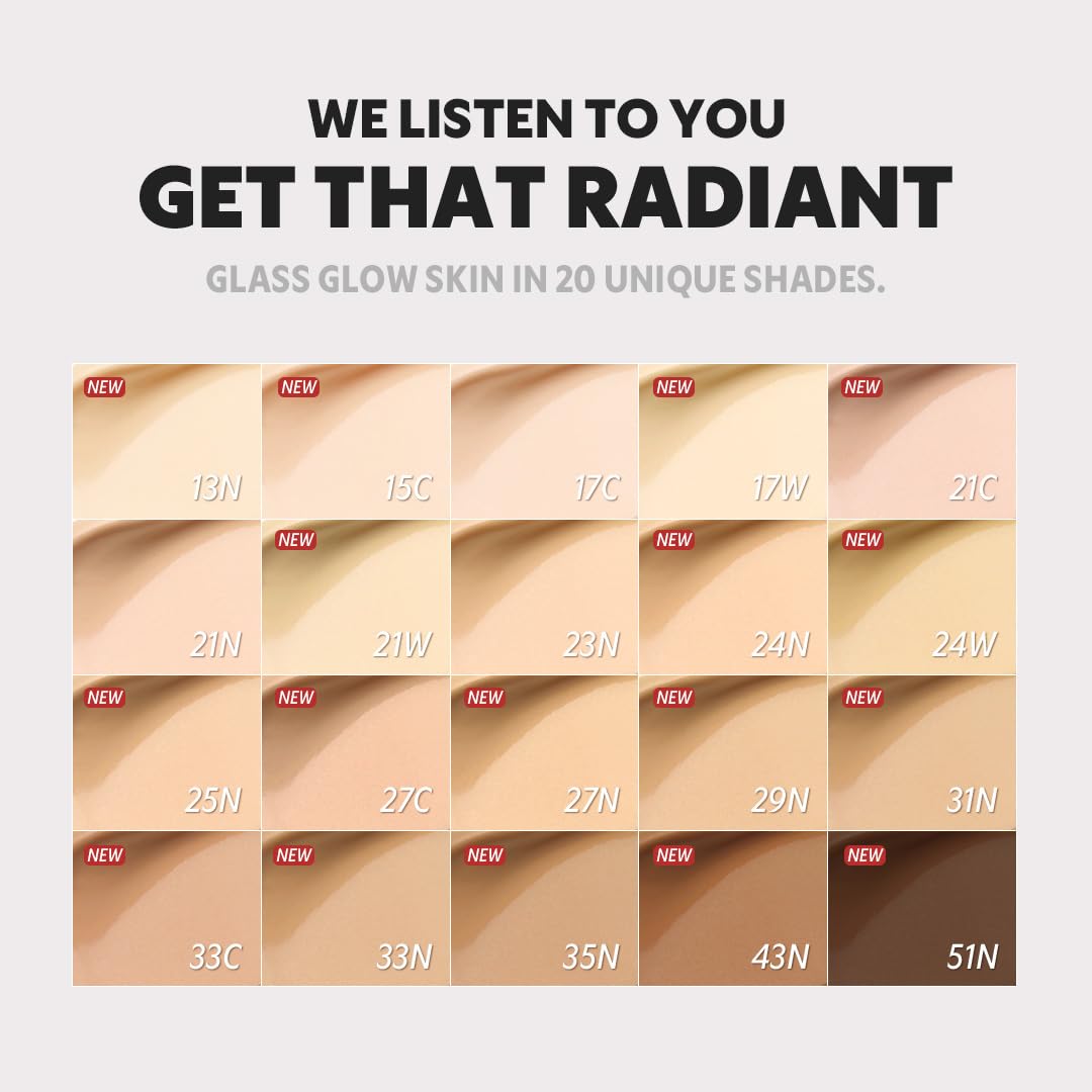 TIRTIR Mask Fit Aura Silver Cushion Foundation | Semi-glow Finish, Natural Coverage, Moisturizing, Lightweight, Korean cushion foundation (#27C Cool Beige, Full Size, 0.63 Fl Oz)