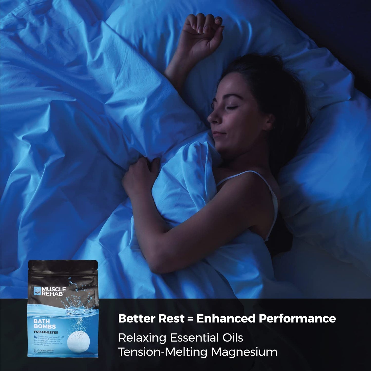 Epsom Salt Bath Bombs with Arnica: Muscle Recovery Bath Soak for Pain & Tension with Turmeric,Clary Sage, Eucalyptus| Magnesium Bath Bombs| Transdermal Bath Soak for Muscle Pain, Muscle Rehab 4 Pack