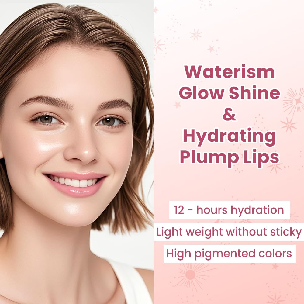 CATKIN Glossy Lip Balm Ultra Hydating Glow Lip Tinted Jelly Plump Melting Balm Shea Butter Repair Soothing For Dry Lips Dewy Finished 0.12 oz C03 VIOLET