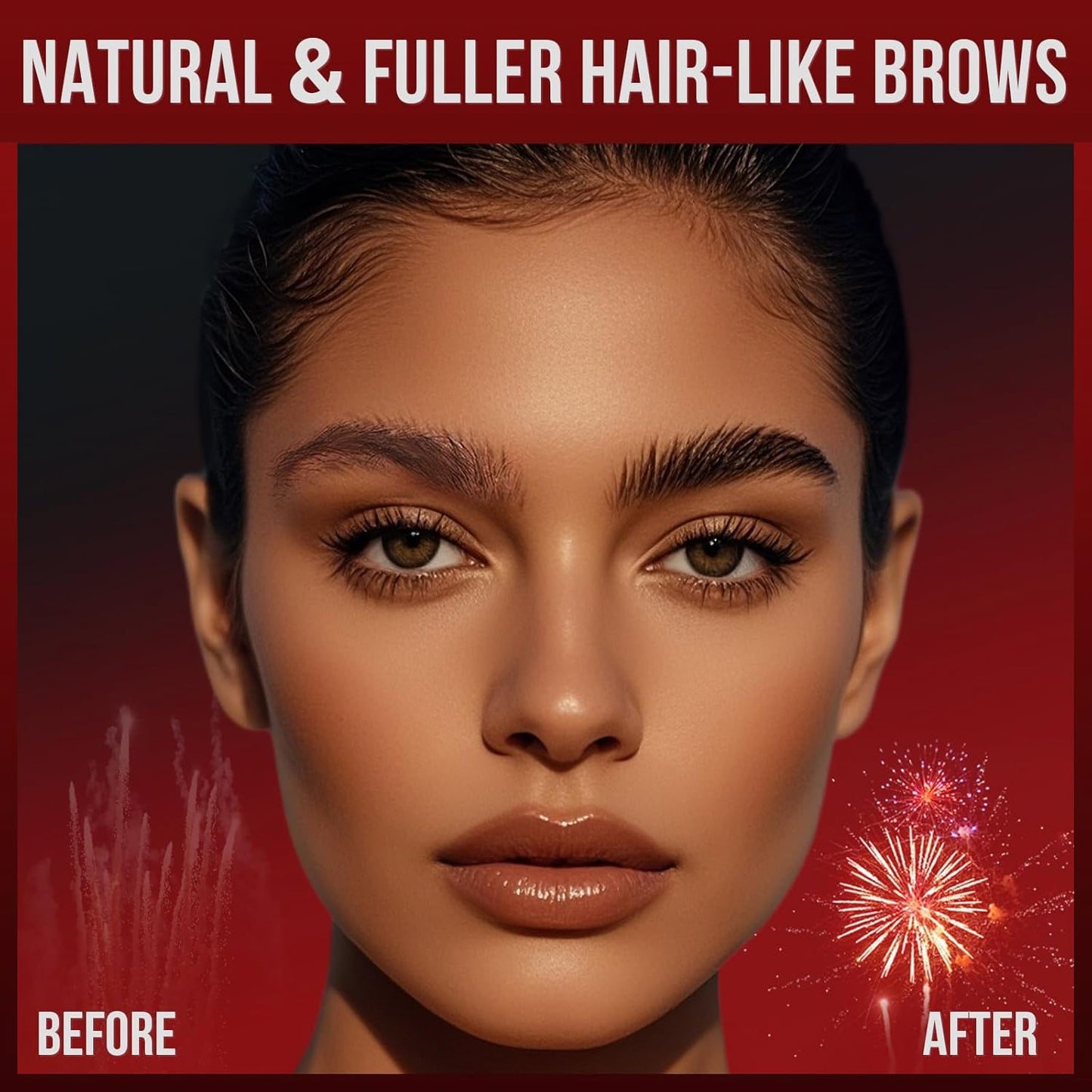 Vevivia Eyebrow Pencils for Women - Eyebrow Pen with Dual-Brush-Tip & Curved Tip for Natural Fuller-Looking Brows, Precise Hair-Like Strokes for All Brow Types, Last All-Day Brow Makeup, Brown