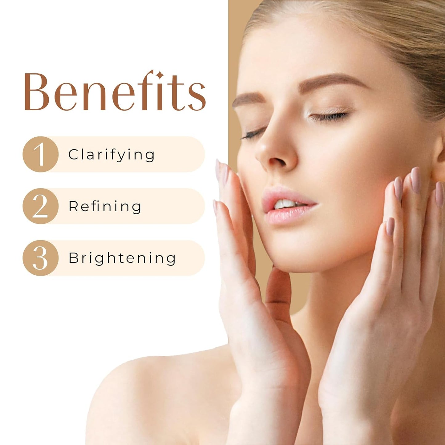 Satin and Silk Exfoliating Cleanser 1.76 oz, Hydrating Facial Cleanser for Women and MenFacial Skin Care Product with Bamboo Beads, Exfoliating Face Wash for Women and Men