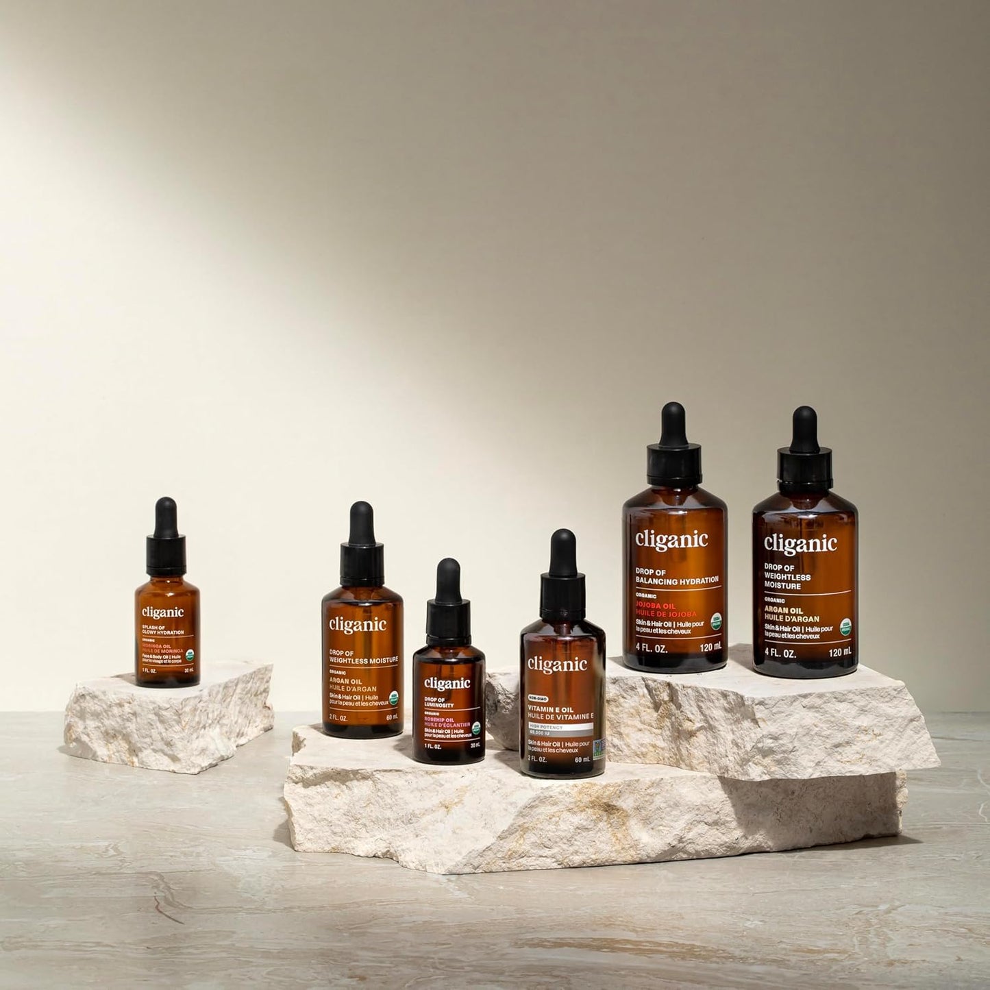 Cliganic Pure Vitamin E Oil for Skin, Scars, Hair & Face - 30,000 IU, Non-GMO Verified | Natural D-Alpha Tocopherol