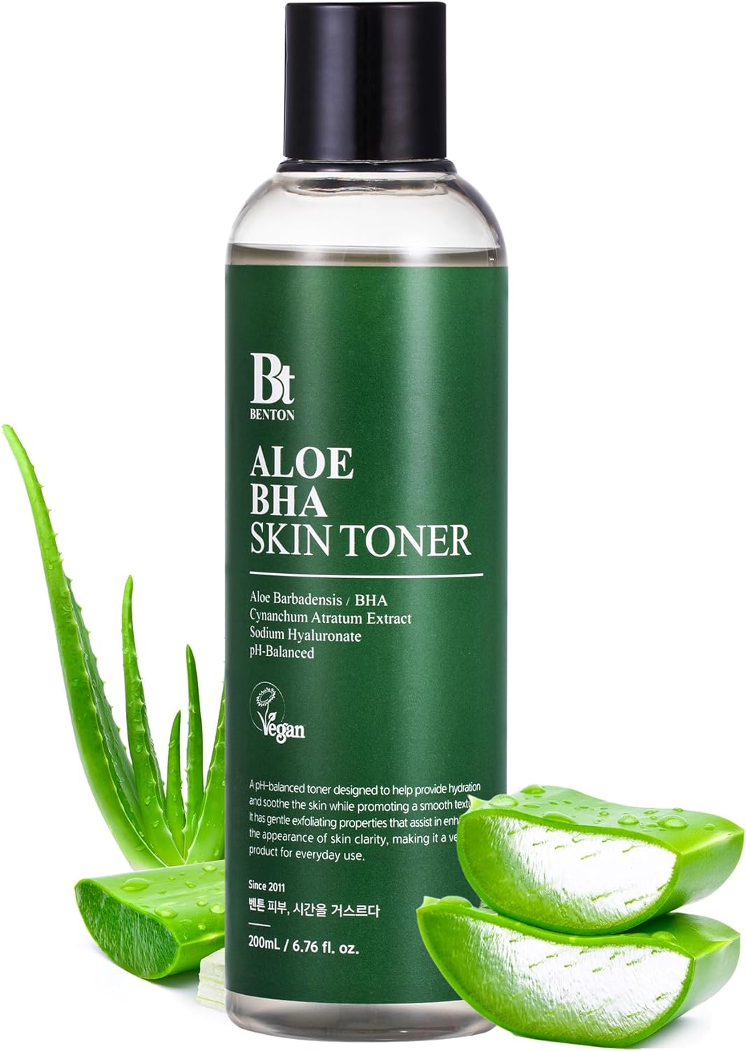 BENTON Aloe Skin Toner - Hydrating Face Toner for Oily & Dry Skin (6.76 fl. oz. / 200ml)