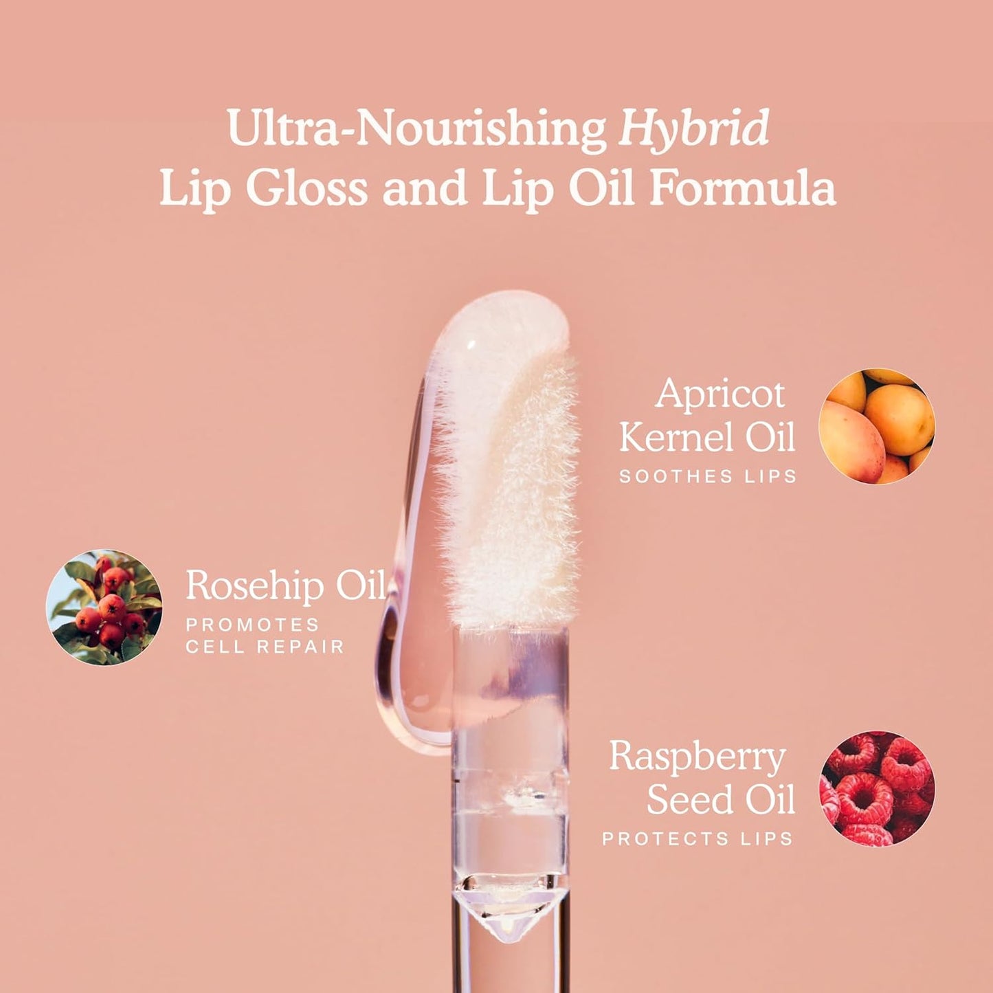 Tower 28 ShineOn Lip Jelly, WILD, Non-Sticky, Hydrating Vegan Lip Gloss in Sheer-ish Raspberry, Moisturizing Apricot and Raspberry Seed Oil, Clean, Cruelty Free