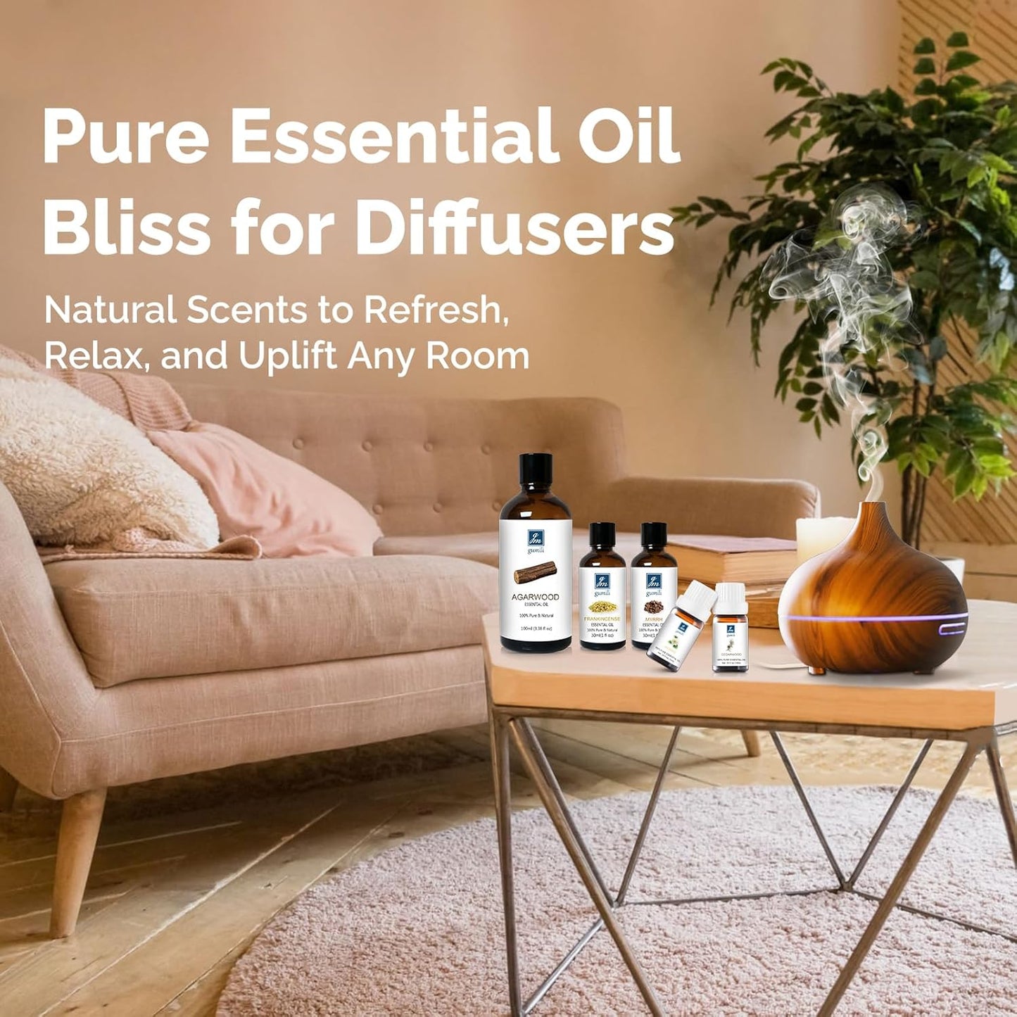 Marjoram Essential Oil 1 Oz – 100% Pure Natural Sweet Marjoram Essential Oil for Diffuser, Skin, Massage & DIY, Fresh Herbal Aroma