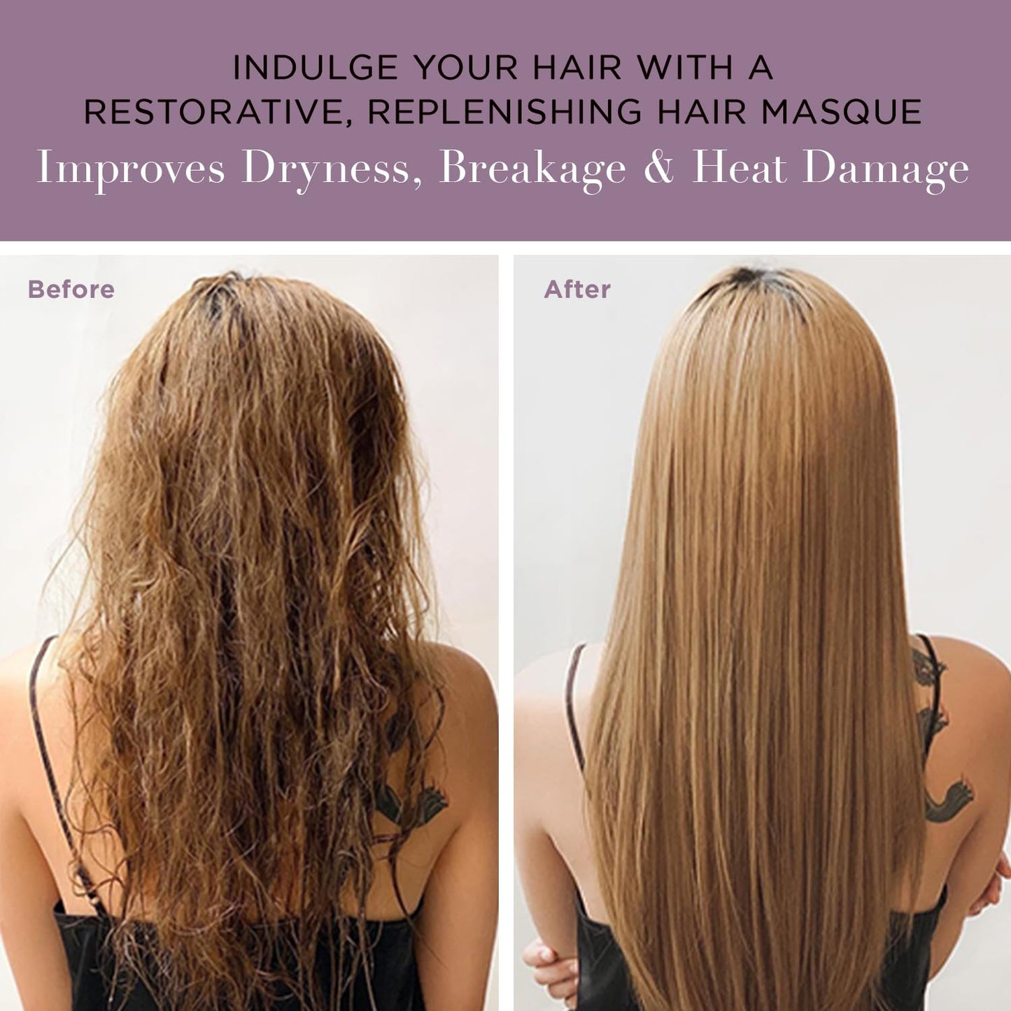 unwash Hydrating Hair Masque - Deep Conditioning & Restorative Hair Treatment for Damaged, Dry & Colored Hair, Sulfate & Paraben Free, Made w/Argan and Coconut Oils, 13.5 Fl Oz