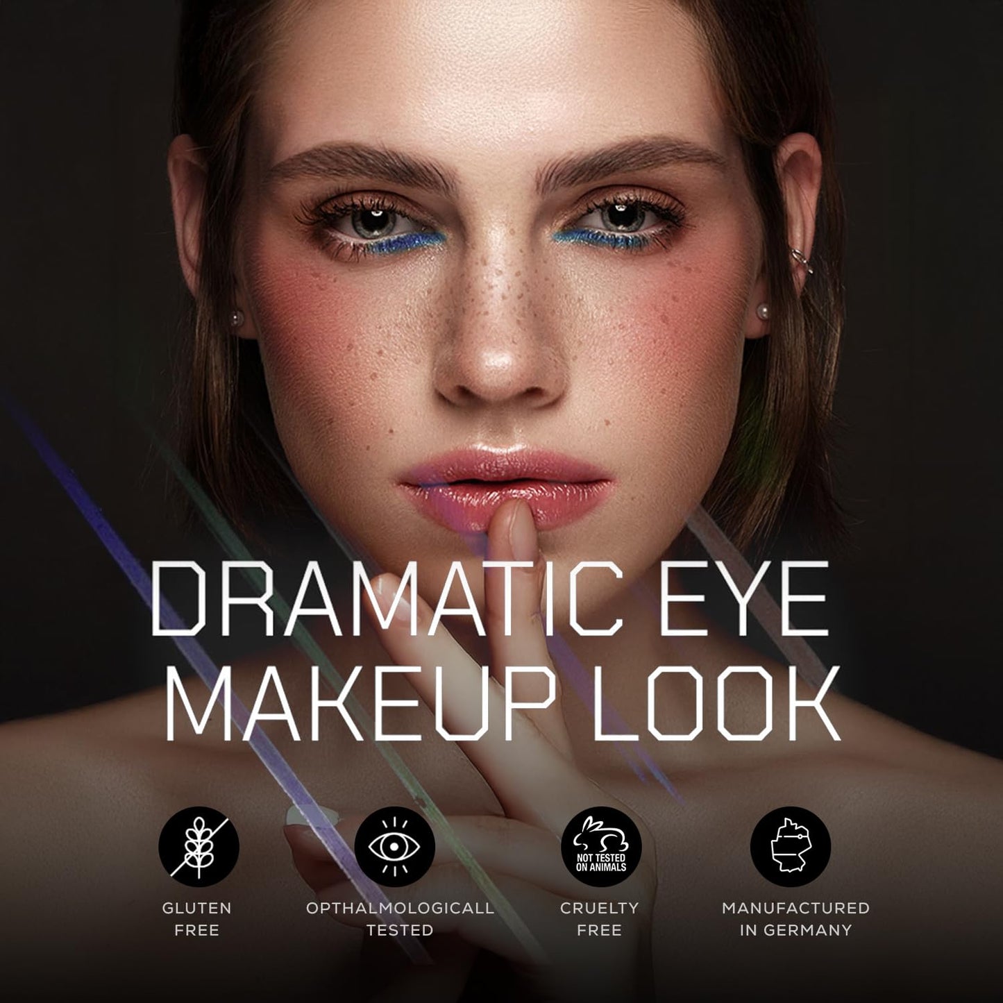 Radiant Professional Waterproof Eyeliner Pencil - Eyeliner Waterproof Smudge Proof for Woman - Long Lasting Under Eye Pencil for Smoky Eye - Soft Waterline Eye liner Smudger Tool, Dark Brown (31)