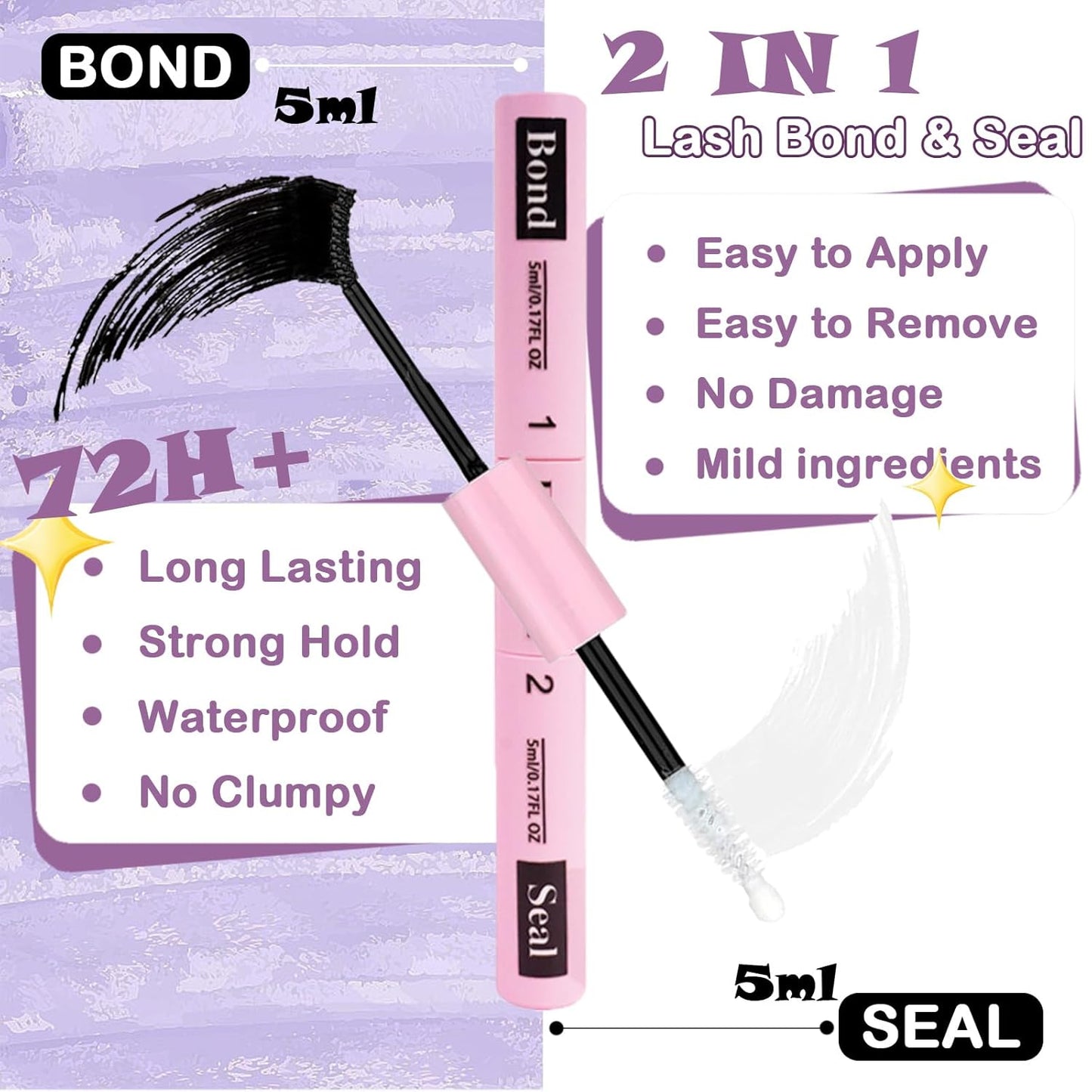 Lash Clusters Kit Fluffy 280Pcs Lash Clusters DIY Eyelash Extension Kit 30D+40D Individual Lashes Clusters Kit with Lash Bond and Seal, Lash Remover, Lash Tweezers(30D+40D, 9-16mm, Kit)