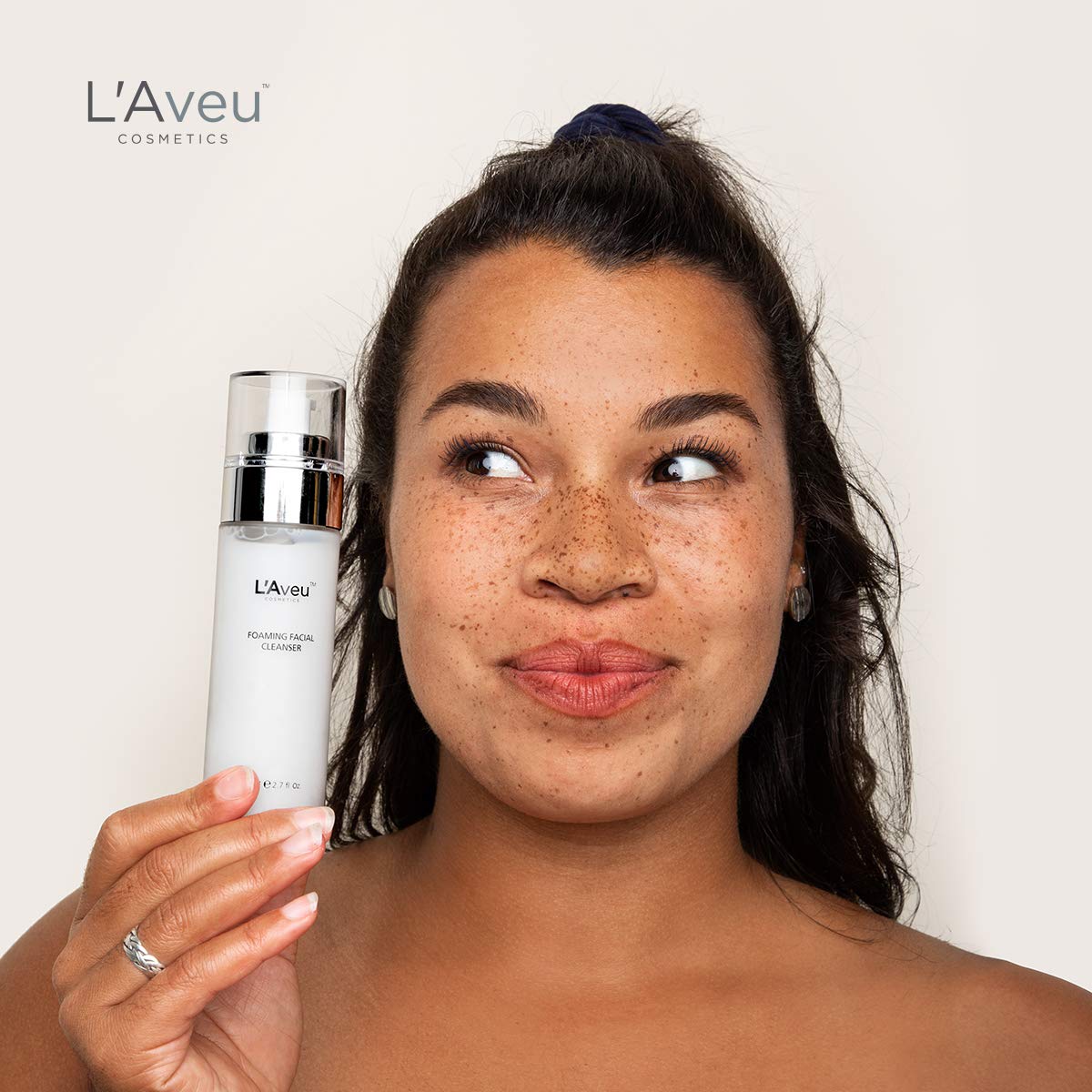 L’Aveu Foaming Facial Cleanser; Facial Cleansing Wash for All Skin Types - 2.7 fl oz