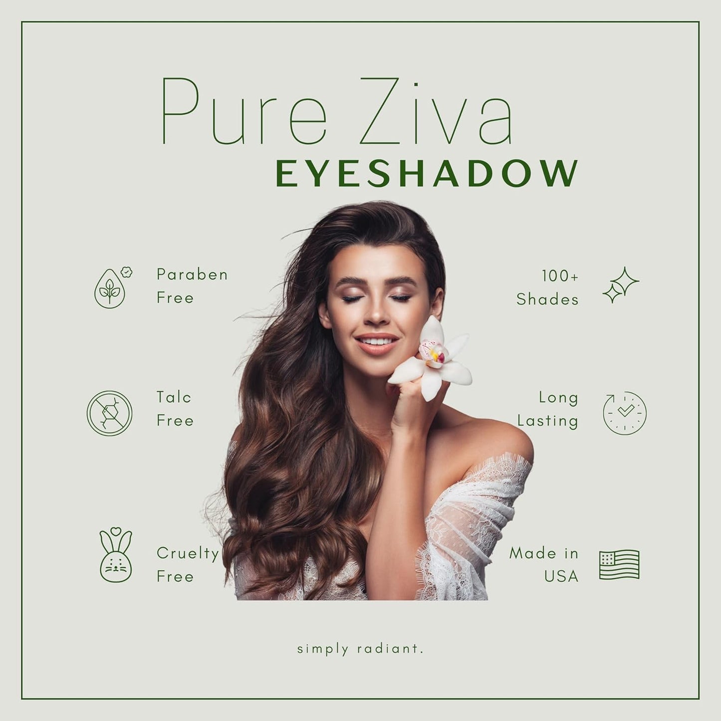 Beautiful Mint Julep Green Sparkle Single Loose Powder Eyeshadow; Vegan, Talc & Paraben Free