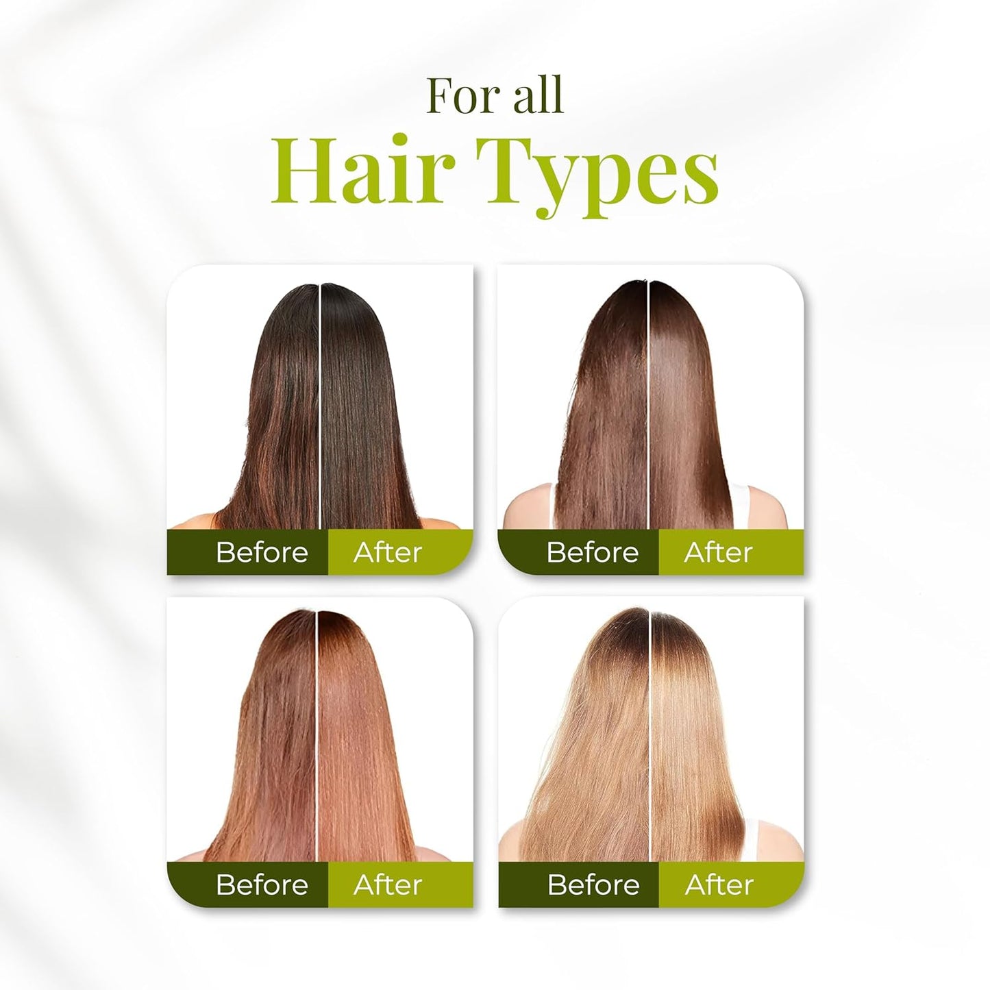 Bio Protein Botox Hair Treatment - Formaldehyde-Free Straightening, Anti-Frizz Keratin with Organic Keratin for Sleek Hair, 1kg