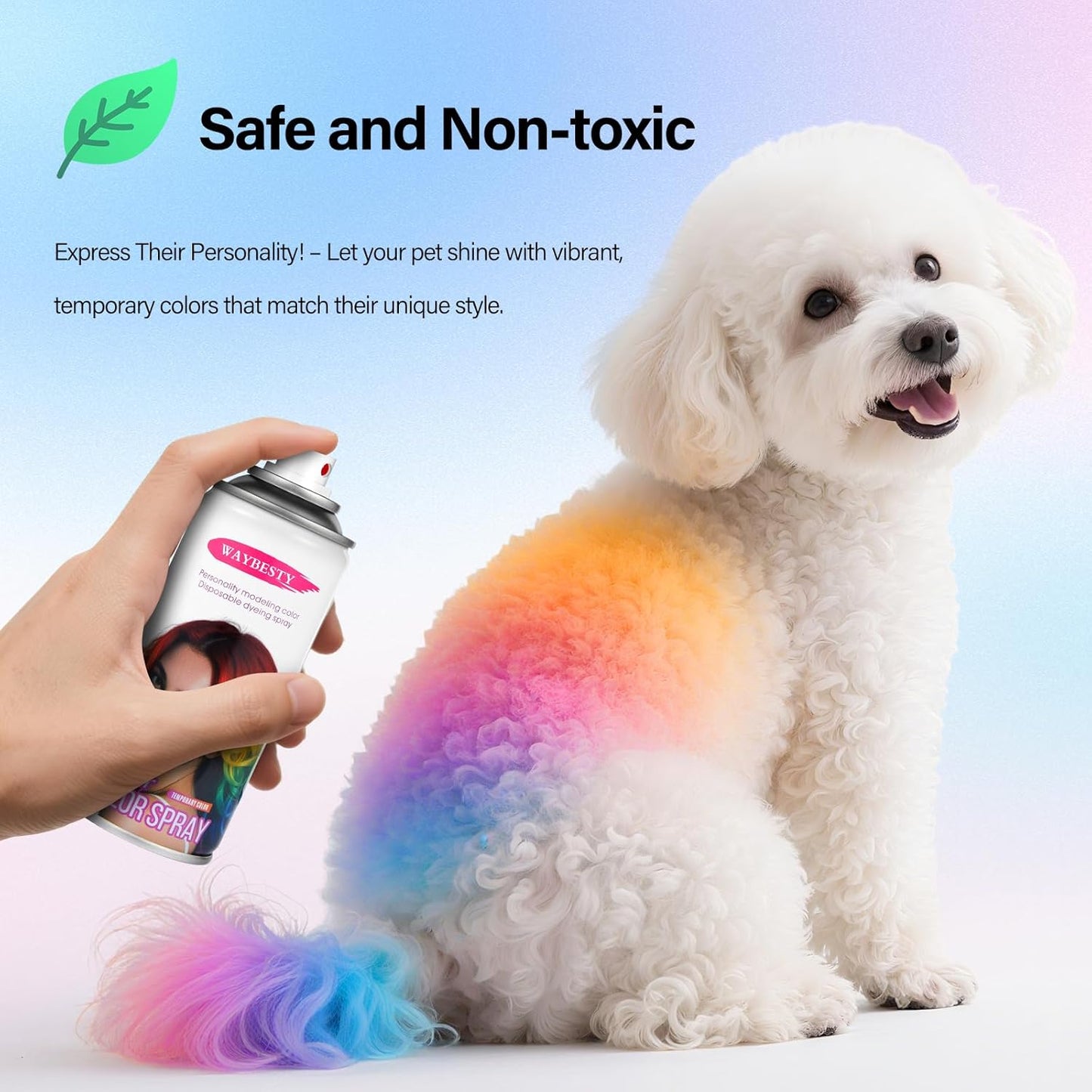 Temporary Hair Color Spray For Kids Women Men, Temporary Hair Clolor Wax Dye Pomades, Washable Hair Dye Spray For Cosplay Party DIY, Christmas Party, Halloween Crazy Hair Day (Orange-Red, 4.06 oz)