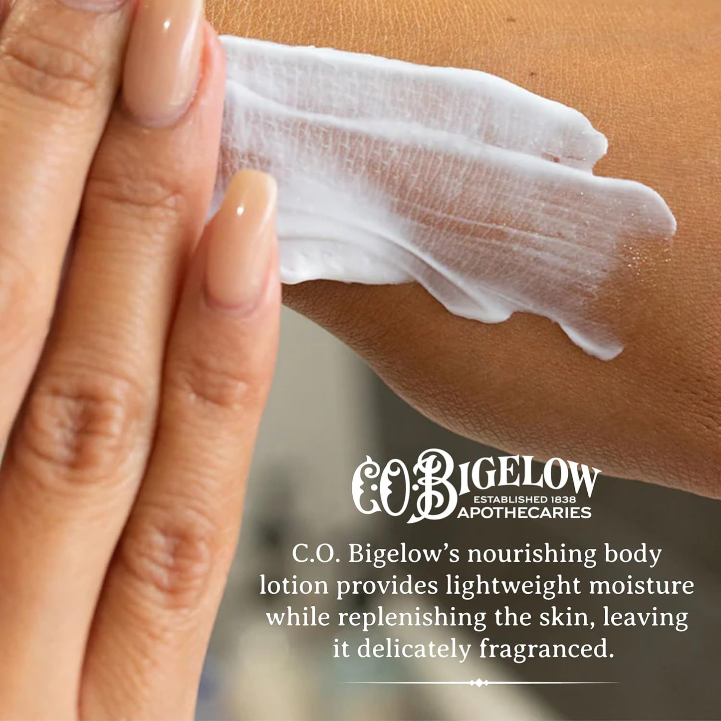 C.O. Bigelow West Village Rose Body Lotion, Iconic Collection Moisturizing Body Lotion with Shea Butter, Borage Oil & Grapeseed Oil, 10.5 Fl Oz