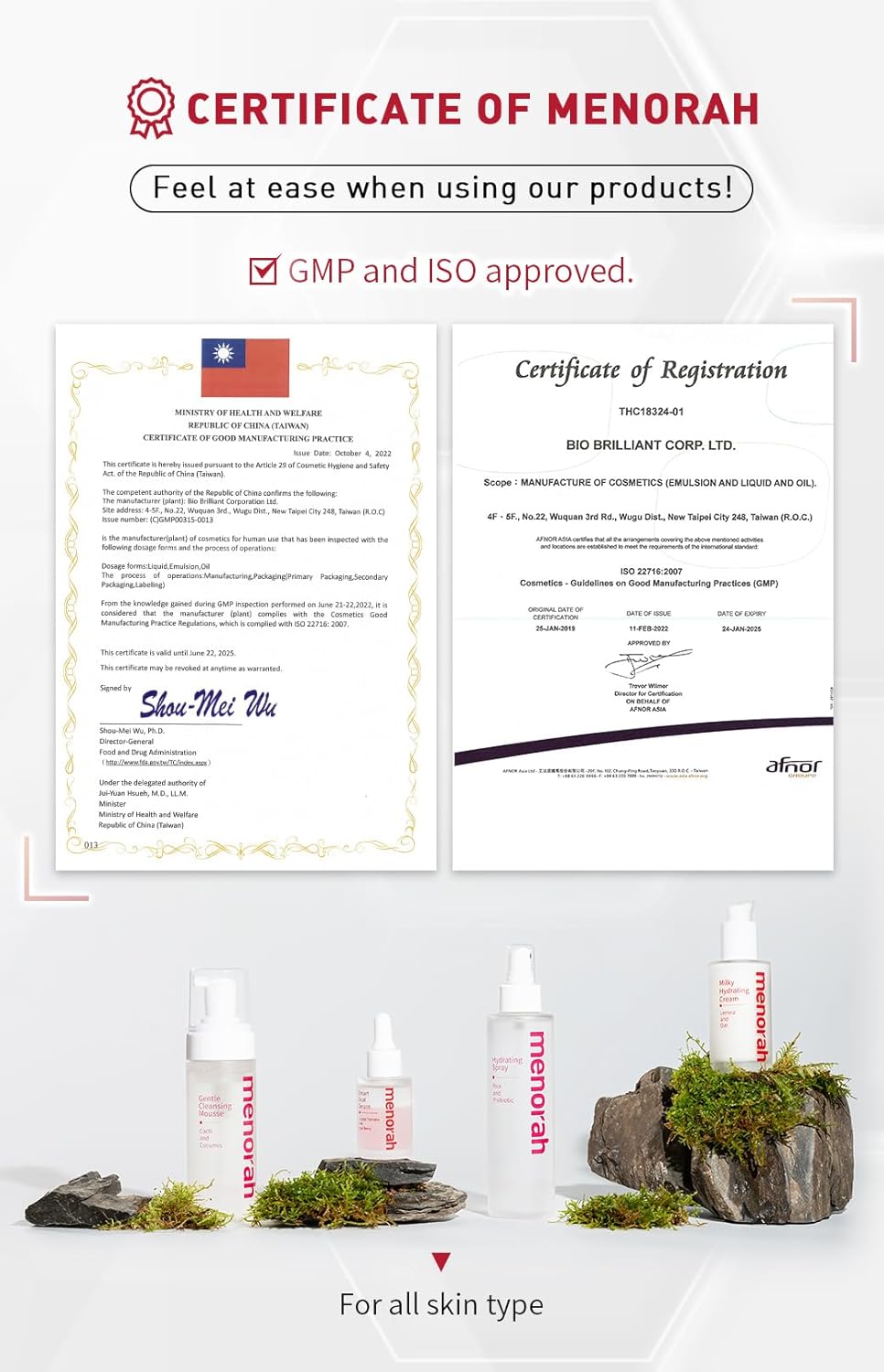 menorah Milky Hydrating Cream with Lemna & Oat – Ultra Lightweight, Soothing & Moisturizing Facial Lotion for Sensitive & Dry Skin, Daily Hydration & Comfort