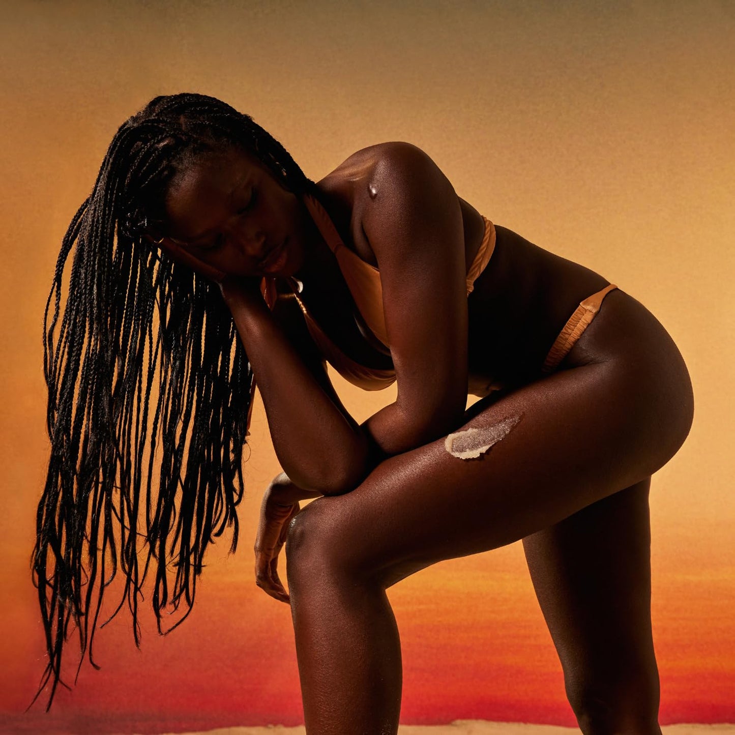 OUAI Scalp & Body Scrub, St. Barts - Exfoliating Body Scrub with Sugar & Coconut Oil Blend for Smooth, Moisturized Skin - Gentle Scalp Exfoliator for Removing Product Build Up (8.8 Oz)