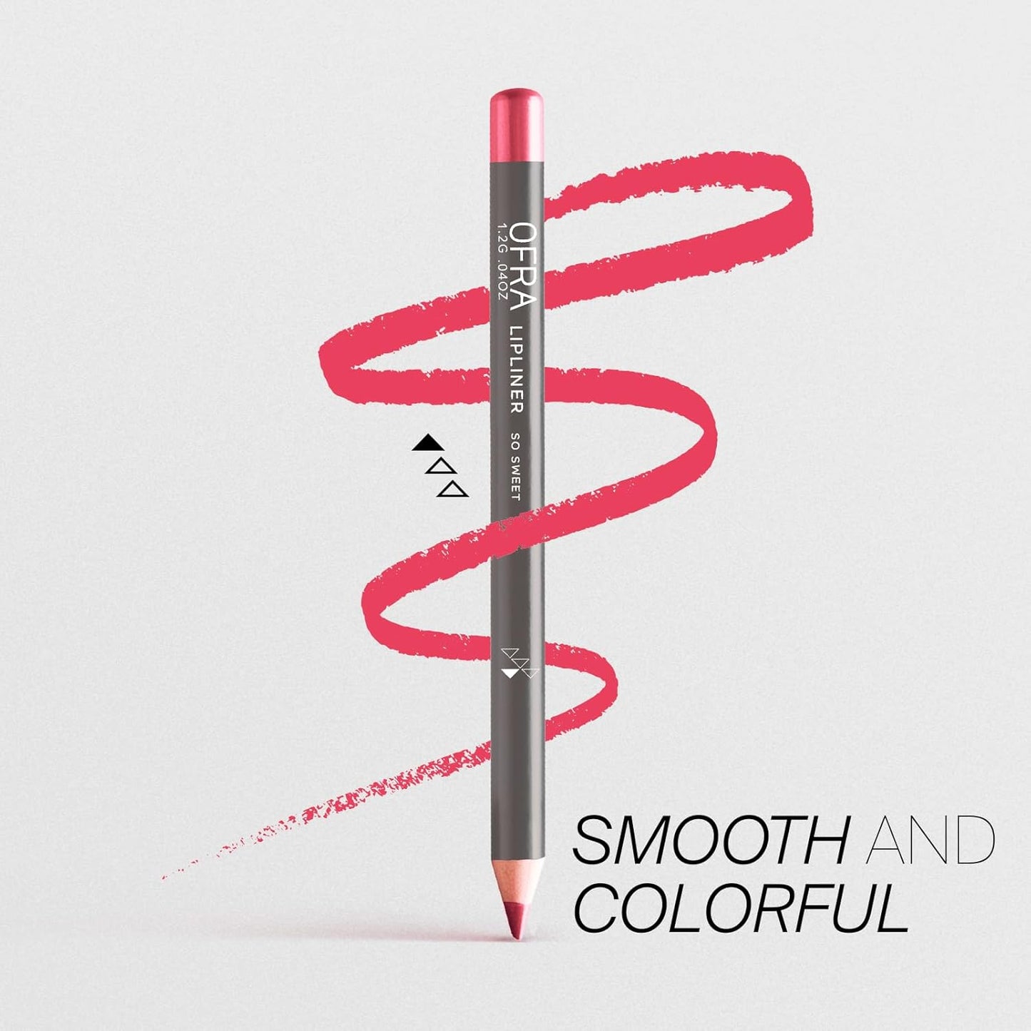 Ofra Lipliner Pencil - So Sweet | High-Pigment Lipliner for Defining & Shaping Lips | Long-Lasting Wear Lipliners | Glide-On Formula for All-Day Perfection | 0.04oz