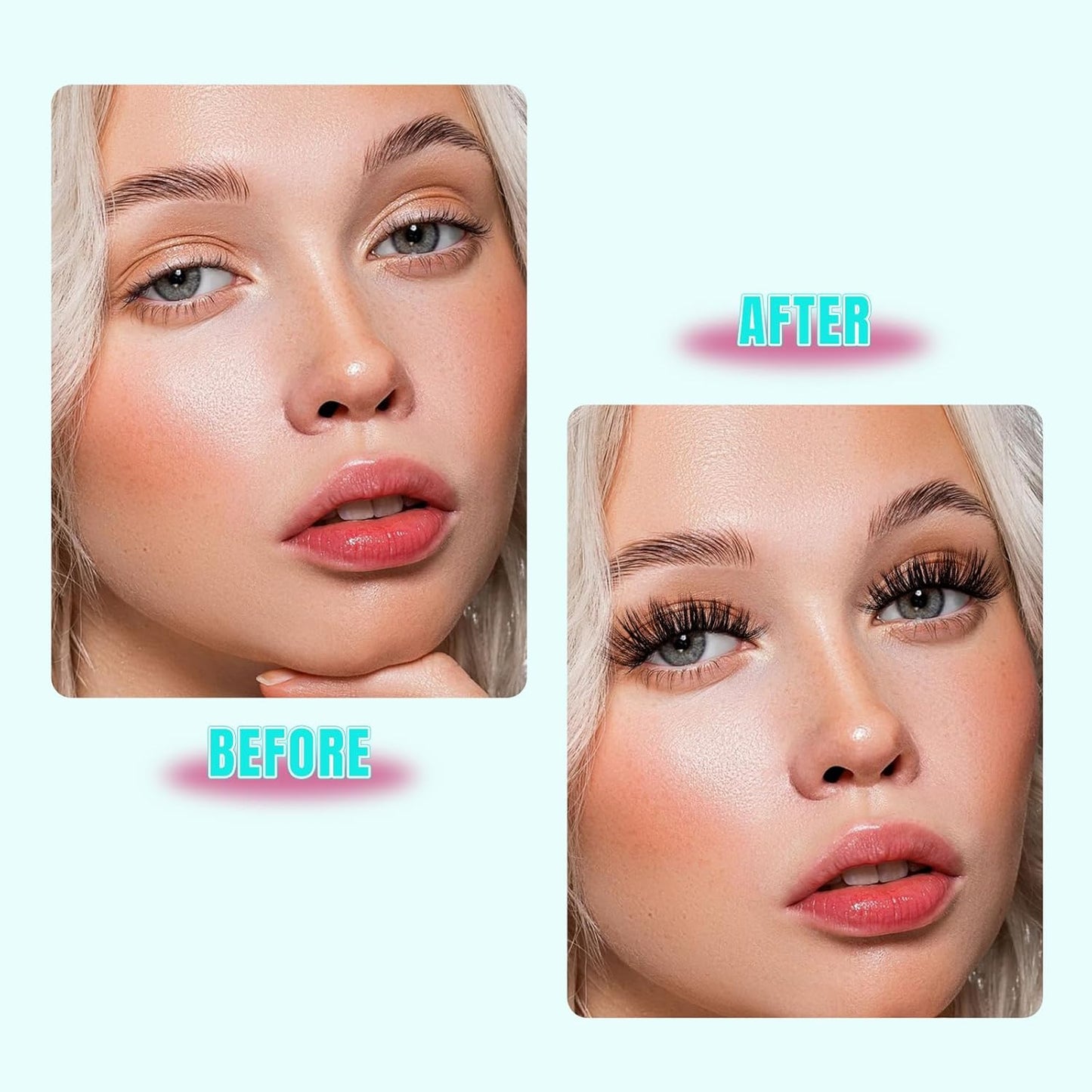 Lash Clusters 320Pcs 100D Eyelashes Cluster D Curl Individual Wispy Lashes Cluster for DIY Cluster Eyelash Extensions at Home for Beginners (Mix10-16mm)