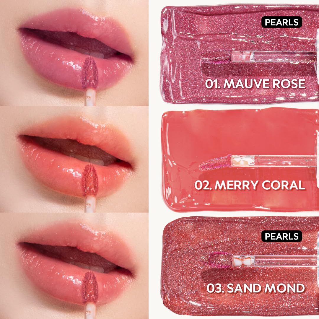 TIRTIR Waterism Tinted Lip Gloss #08 Summer Pumpkin, 0.14 Fl Oz – Kiss Ready Lipgloss, 12H Long Lasting Non Sticky Natural Tinted Glow Korean Multiuse Cheek and Lip Tint for Women gift