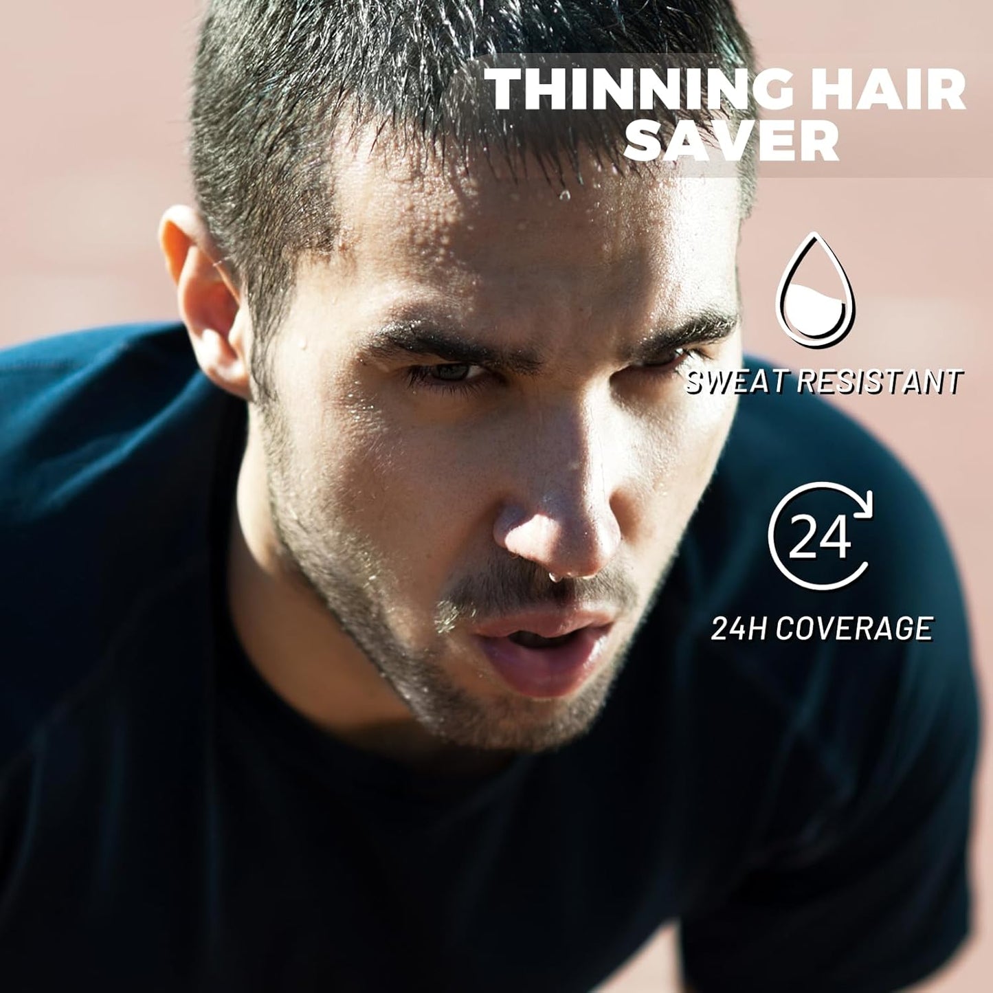 SOVONCARE Hair Fibers for Thinning Hair White, Hair Building Fibers for Bald Spots Undetectable & Natural, Conceals Hair Loss Fill In Fine, Hair Powder Hair Thicker Instantly for Women & Men 28g