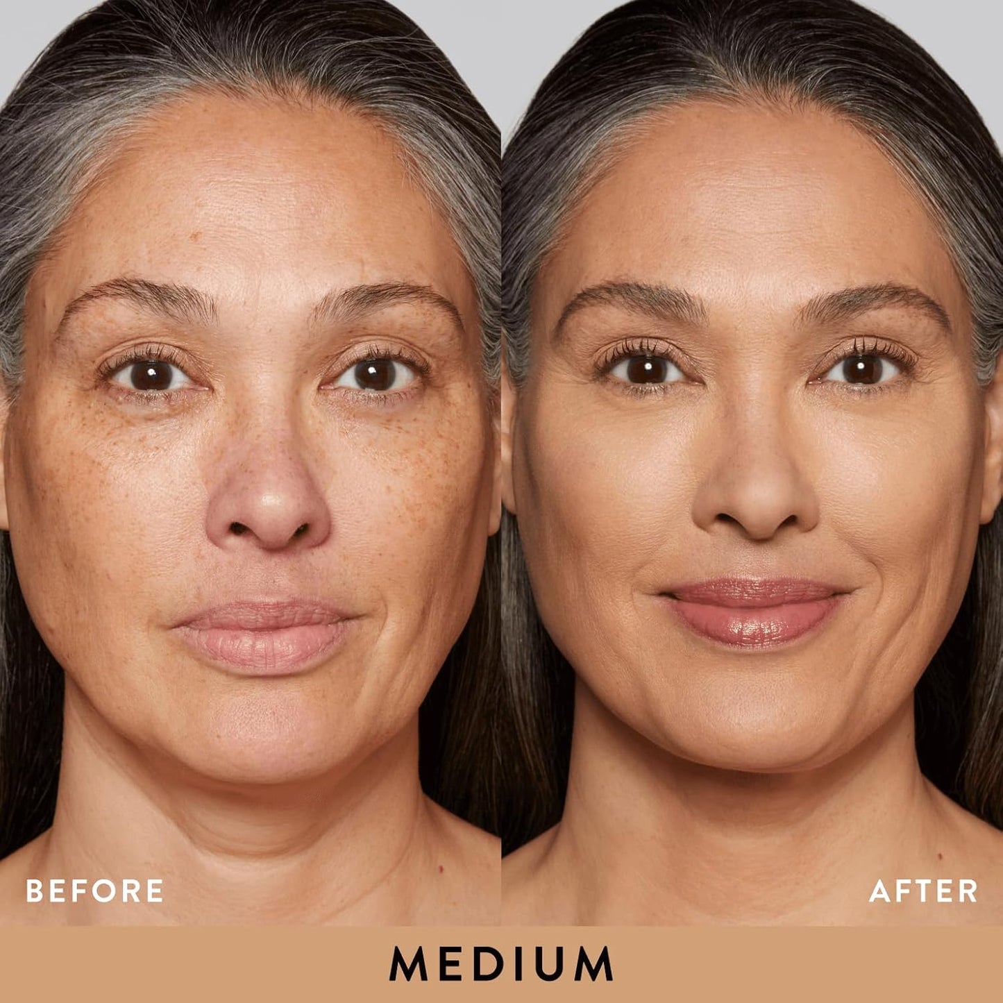 LAURA GELLER NEW YORK Baked Double Take Powder Foundation - Medium - Buildable Medium to Full Coverage - Matte Finish