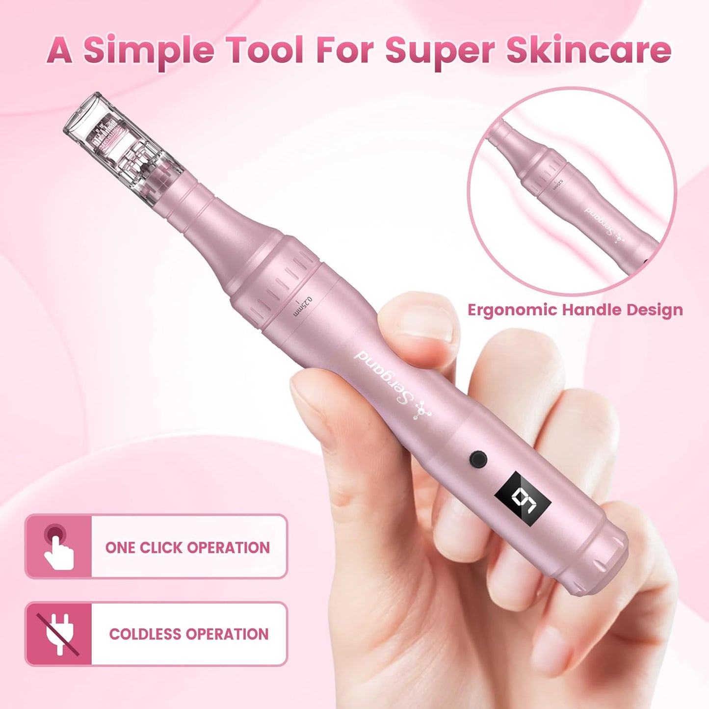 0.25mm Beauty,Derma Roller kit- 0.25 mm