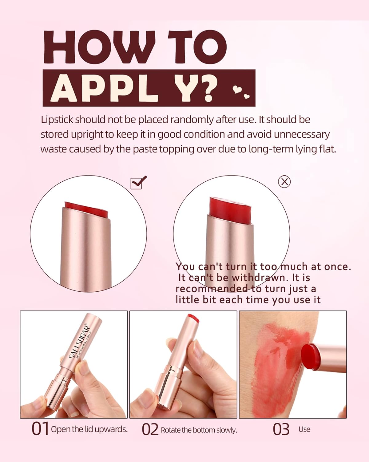 Moisturizing Lip Balm, Nude Sheer Pink Lipstick Hydrating Tinted Lip Gloss, Long Lasting Waterproof Liptint Balm Natural Non-Stick Lips Oil Stain,Glossy Lipcolor Juicy Finish for Dry Cracked Lips-06