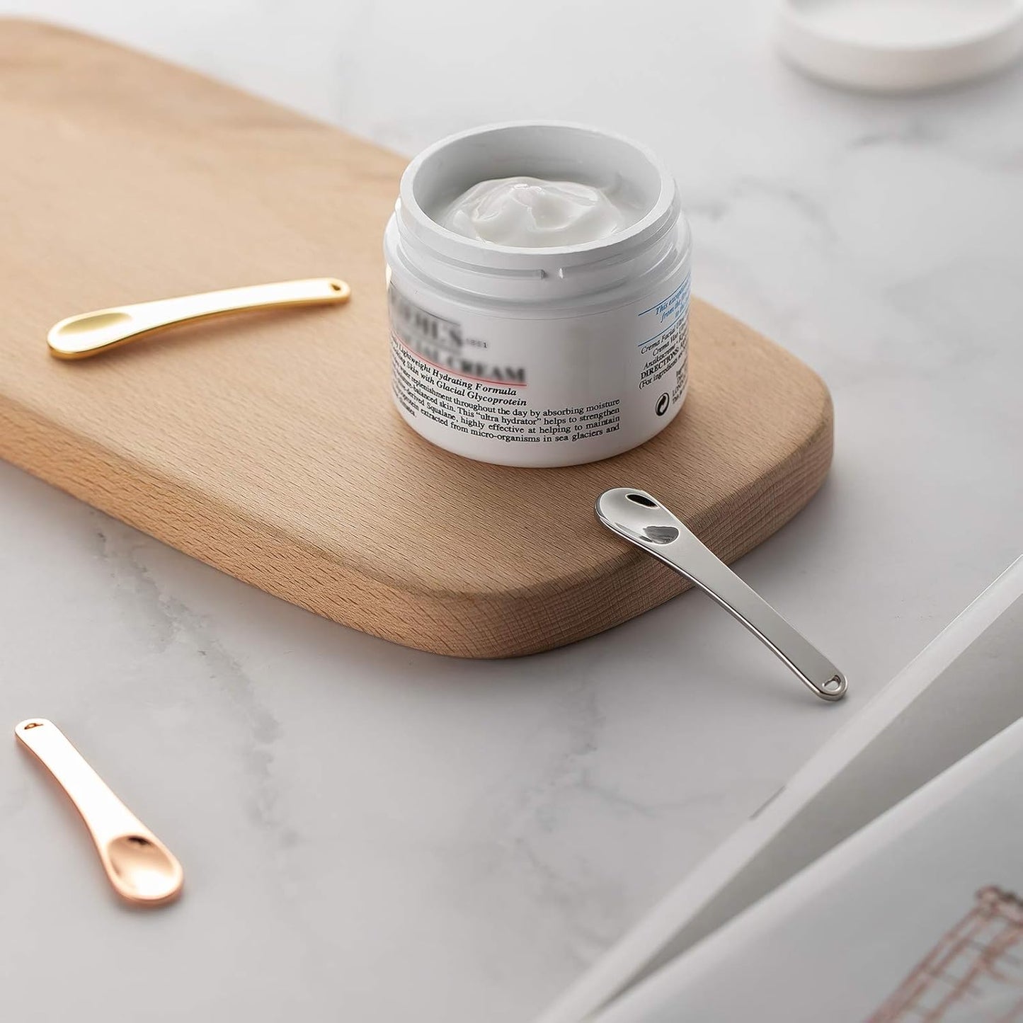 Tekson 6 Pieces Metal Cosmetic Skincare Spatula, Mini Mask facial Reusable Scoop, Makeup Beauty Spoons for Cream, Lotions, Moisturizers (Rose Gold, Gold, Silver)