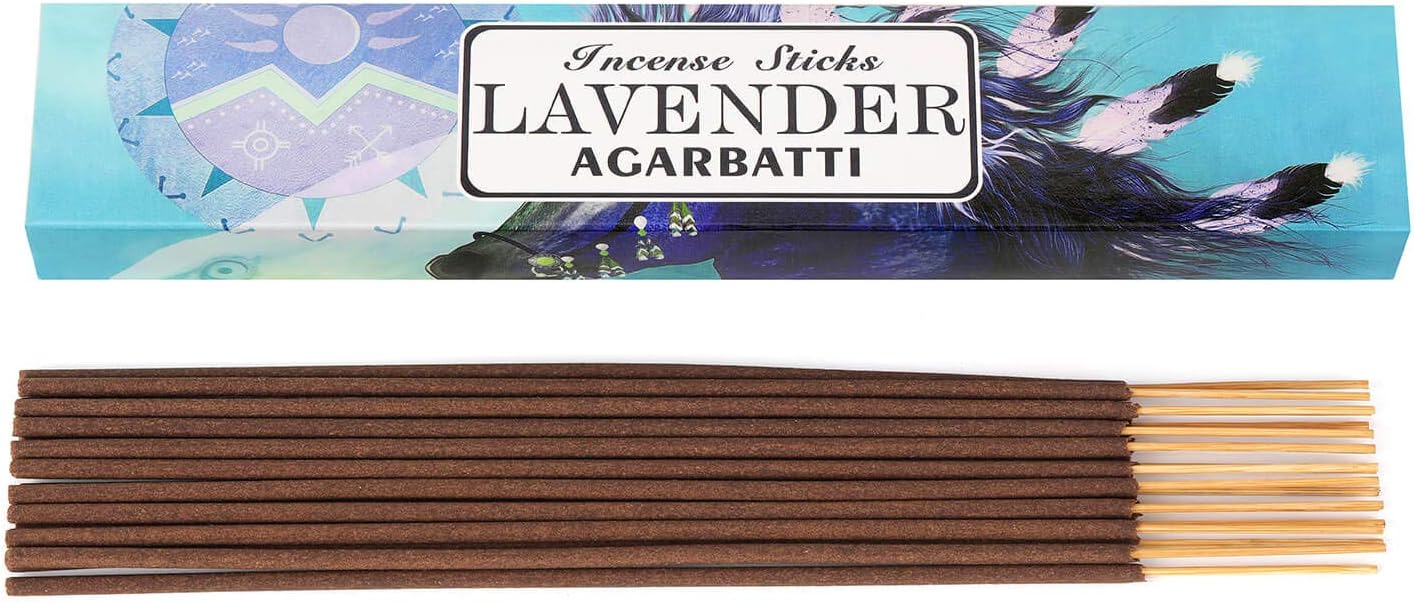 Mosfantal Premium Hand Dipped Incense Sticks - Cinnamon, Jasmine, Lavender, Sandalwood, Ocean, Romance Variety Gift Pack (240Gram)