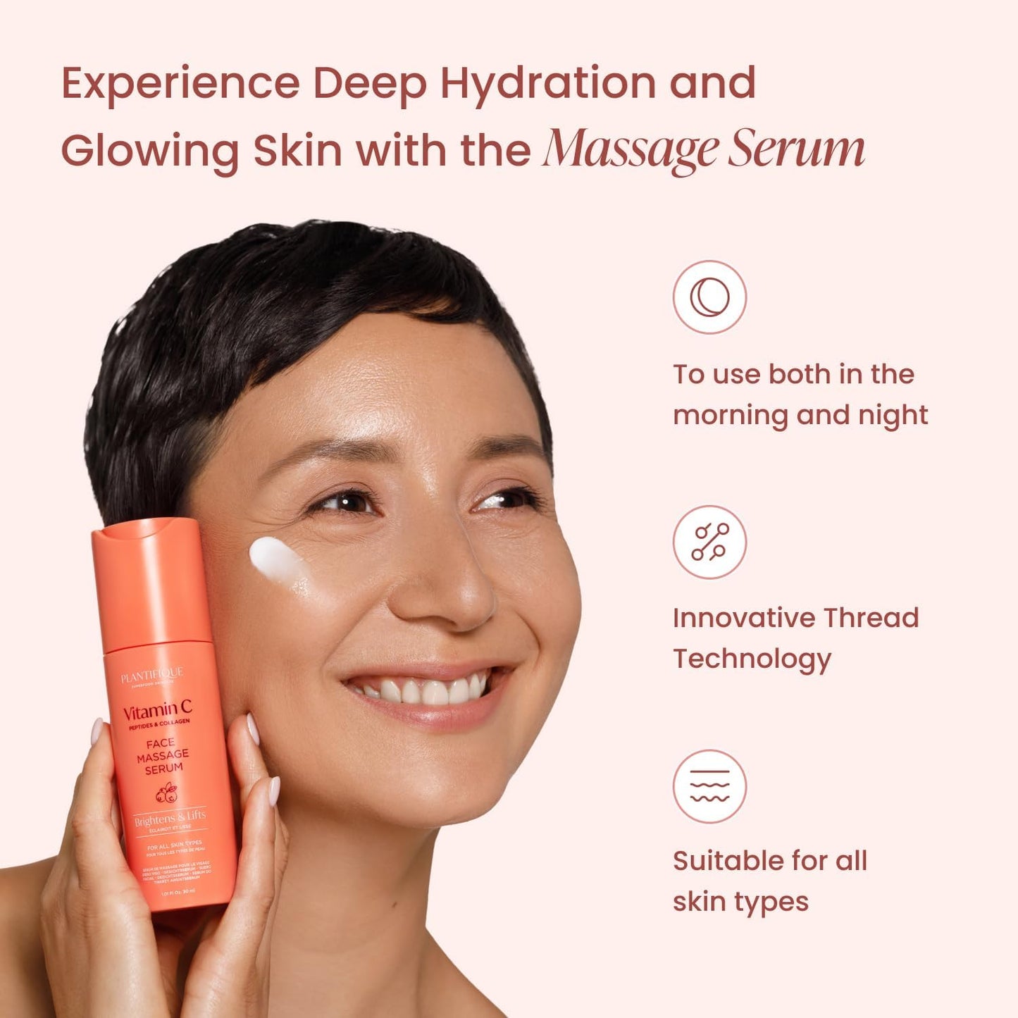 PLANTIFIQUE Massage Ritual Set: Premium Certified Jade Gua Sha + Jojoba Oil & AHA Serum Skin Care Set, Birthday Gifts for Women, Teens, Mom, Brides