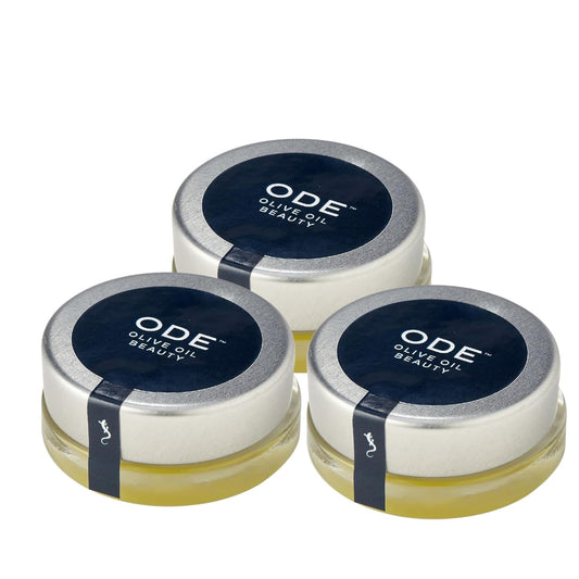 Olive Oil Lip Balm (3-pack) by ODE Olive Oil Beauty, Organic EVOO, California Made