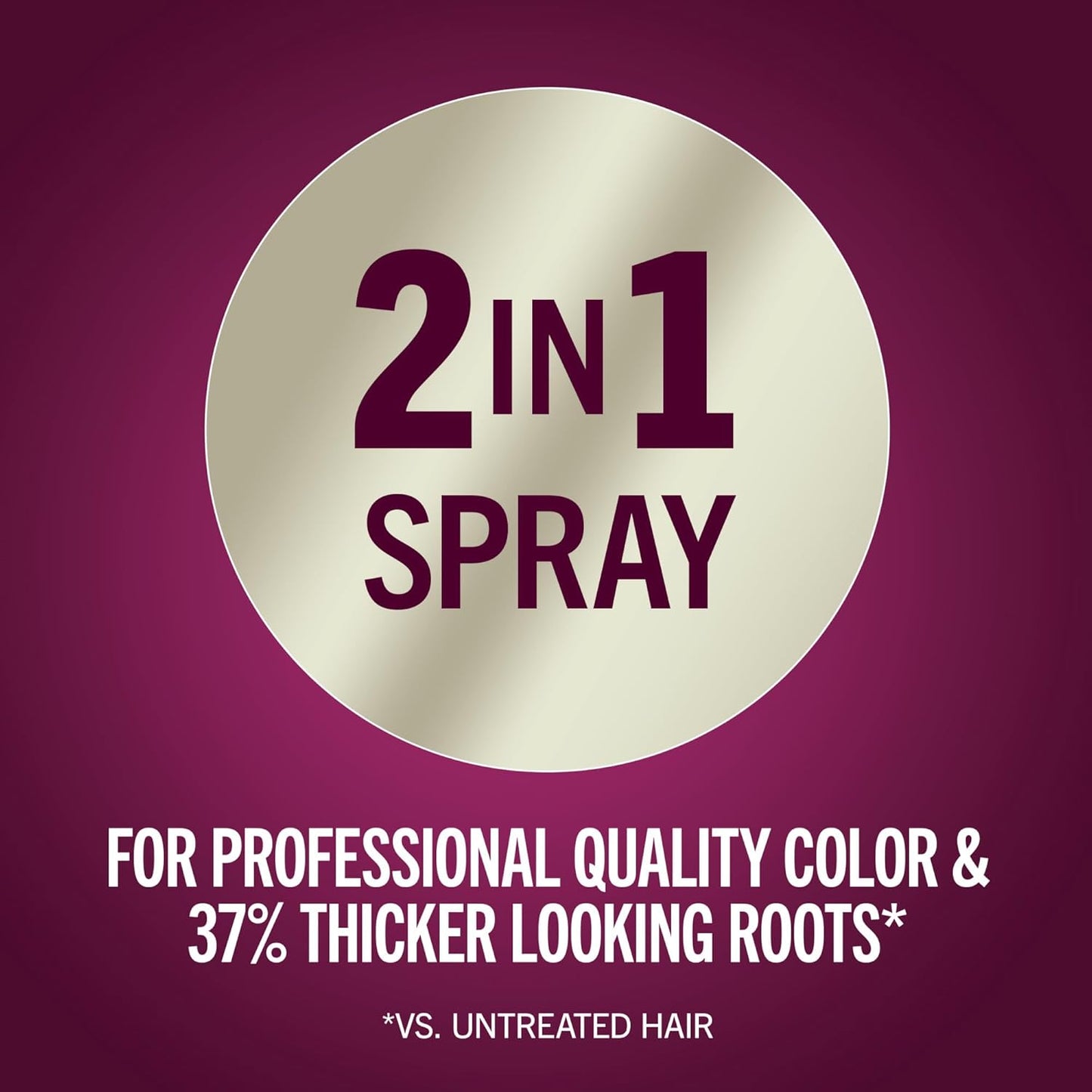 Schwarzkopf Keratin Color Root Temporary Hair Color Spray, Dark Brown - Salon Inspired Temporary Hair Dye, for up 100% Gray Coverage and Thicker Looking Roots, Ammonia free (Pack of 2)