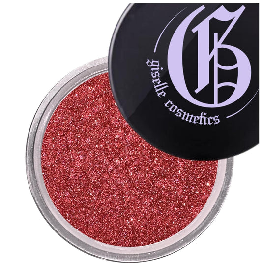 Star Ruby - Organic Mineral Eyeshadow Palette with Sparkle & Shimmer Shades, Eye Shadow Highlighter, Pink Glitter, Ruby Cream Eyeshadow Singles, Eye Shadow Palette Makeup