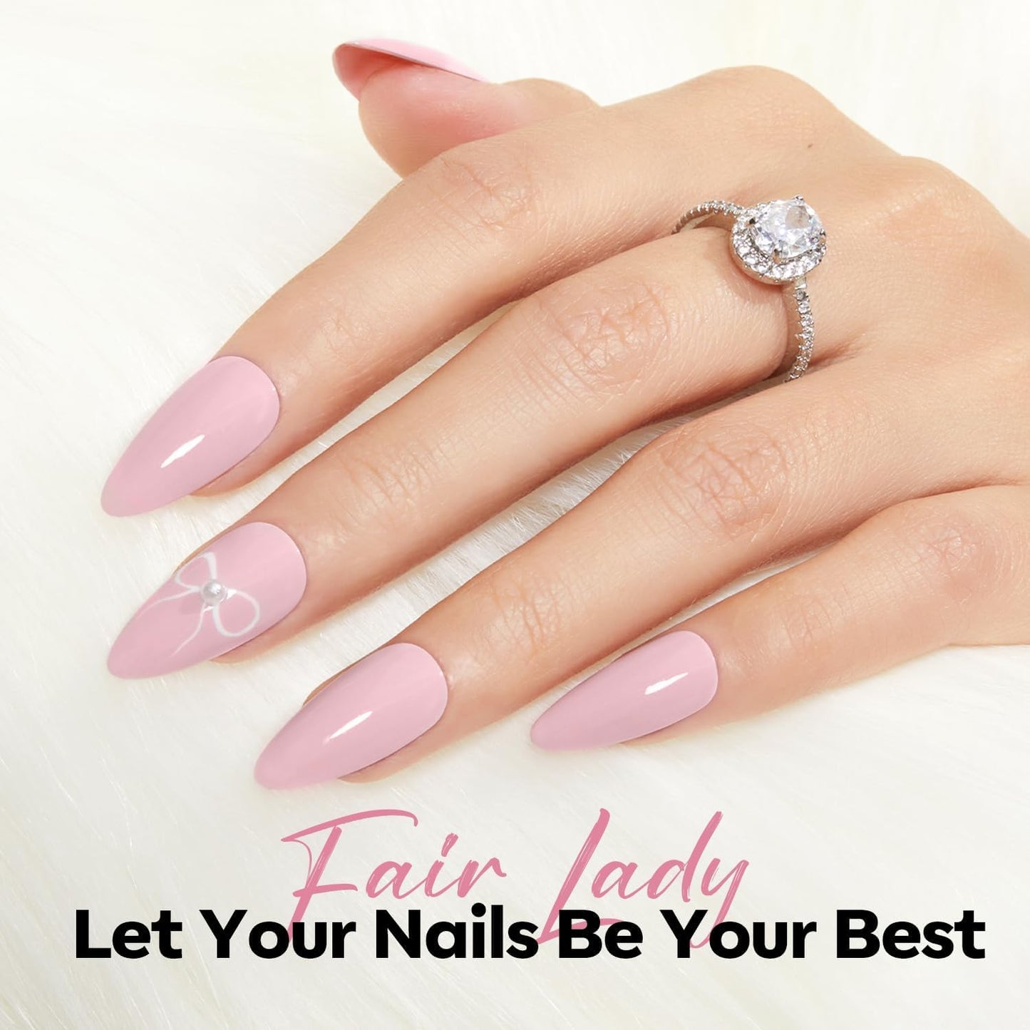 modelones Natural Pink Nail Polish, 15 ml Baby Pink Quick Dry Nail Lacquer Strengthener Long Last Shine Fingernail Toe Nail Art DIY Home Travel Manicure Gift for Women Girls 0.5 Fl Oz