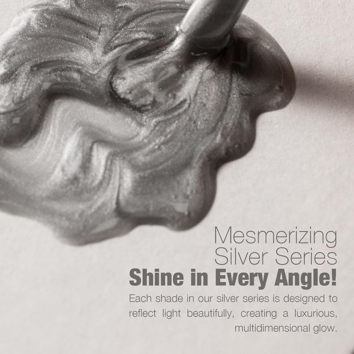 Cat Eye Gel Nail Polish with Magnet Stick, 15ml Magnetic Gel, Create Stunning Cat Eye Effects for DIY Manicures, Long-Lasting, Salon-Quality Finish, Frosted Vision