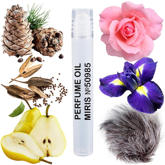 MIRIS Perfume Oil No. 50985, Inspired by Irresistible 2020, Long-Lasting Women Roll-On, Rollerball 0.34 Fl Oz / 10 ml