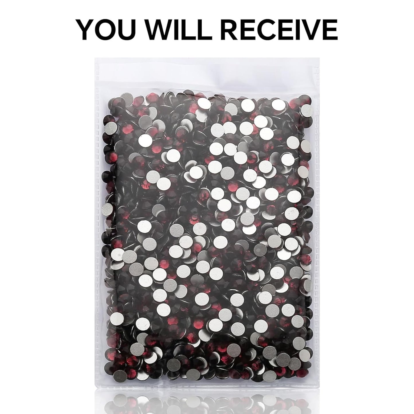 288Pcs Amethyst Crystal Rhinestones,Glass Flatback Rhinestones Gemstones for Nail Face Makeup Art Crafts Clothes Decoration -(SS30,6.5mm,Amethyst)