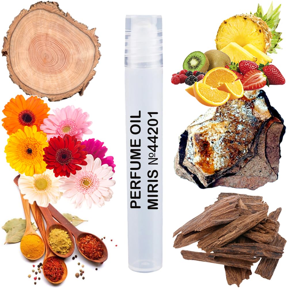 MIRIS Perfume Oil No. 44201, Inspired by More Than Words, Long-Lasting Unisex Roll-On For Women and Men, Rollerball 0.34 Fl Oz / 10 ml
