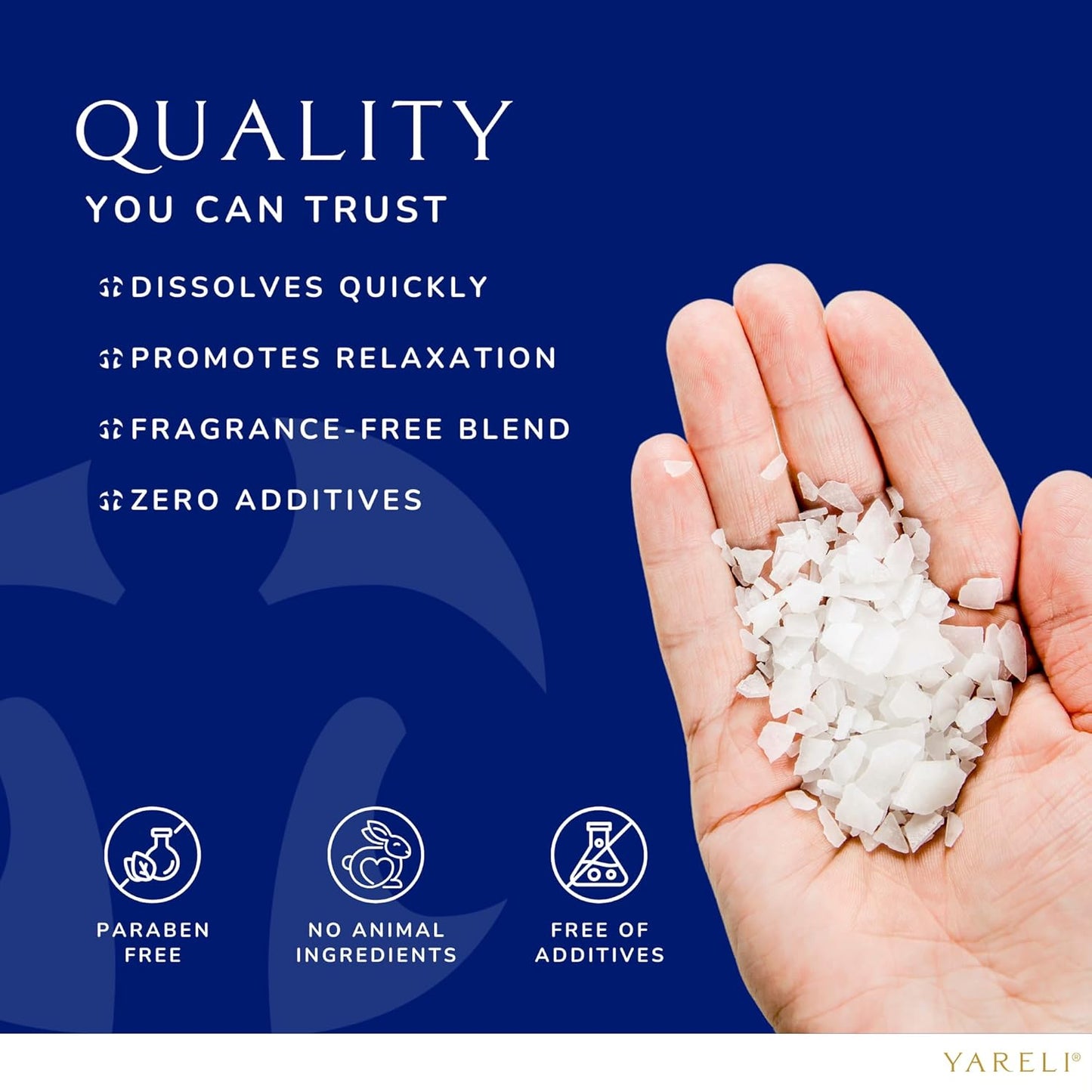 Magnesium Flakes, 15lb, Dead Sea Bath & Foot Soak, Alternative to Epsom Salt with Over 800,000mg of Magnesium Chloride Per Bag