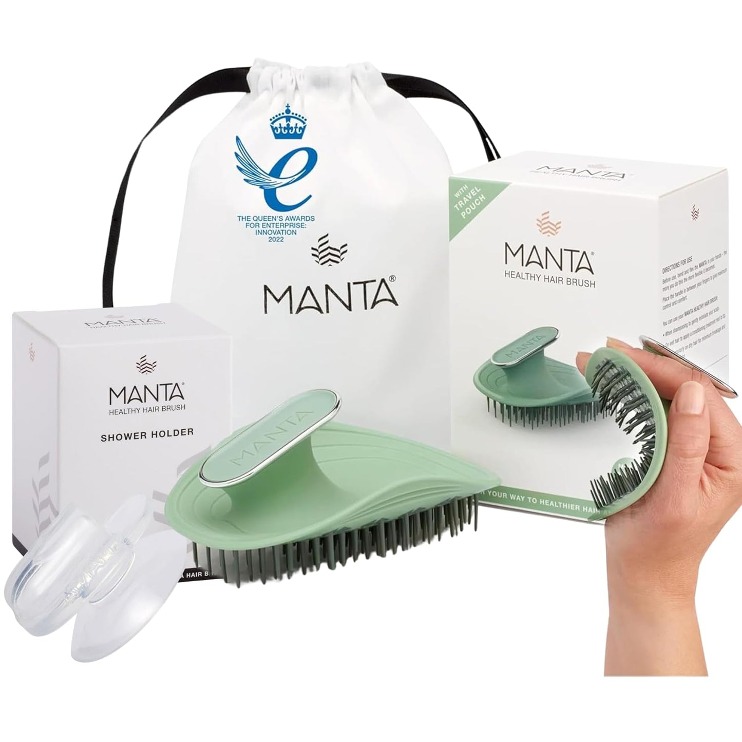 Manta Original Limited Edition Serene Green with Shower Holder
