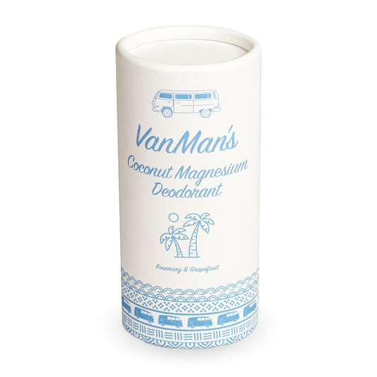 Vanman’s - Coconut and Magnesium Deodorant Stick for Delicate Skin - Odor Control for Underarms - Magnesium Deodorant for Women and Men - Personal Care Products - 2 Fl Oz
