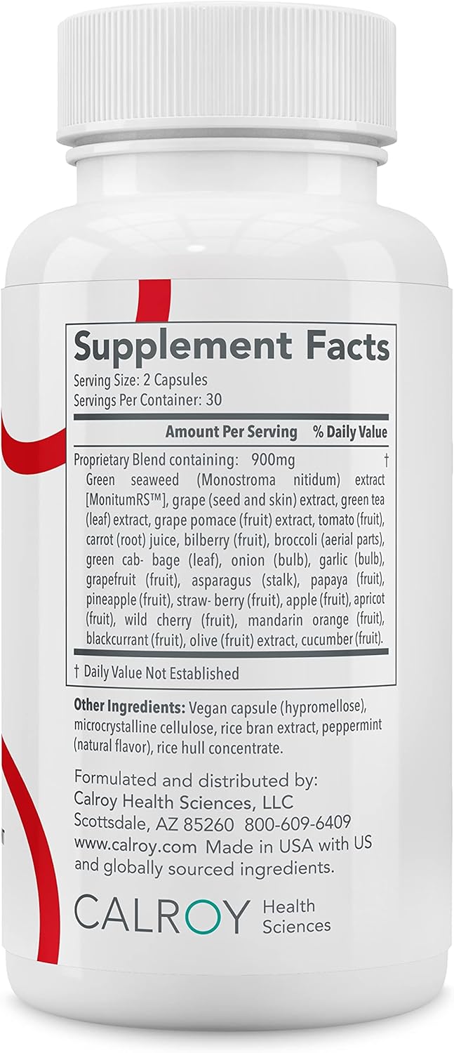 Arterosil HP Professional - Endothelial Glycocalyx Support - Heart Health Support - Artery Health Support - Circulation Support – MonitumRS® Rhamnan Sulfate - Monostroma Nitidum