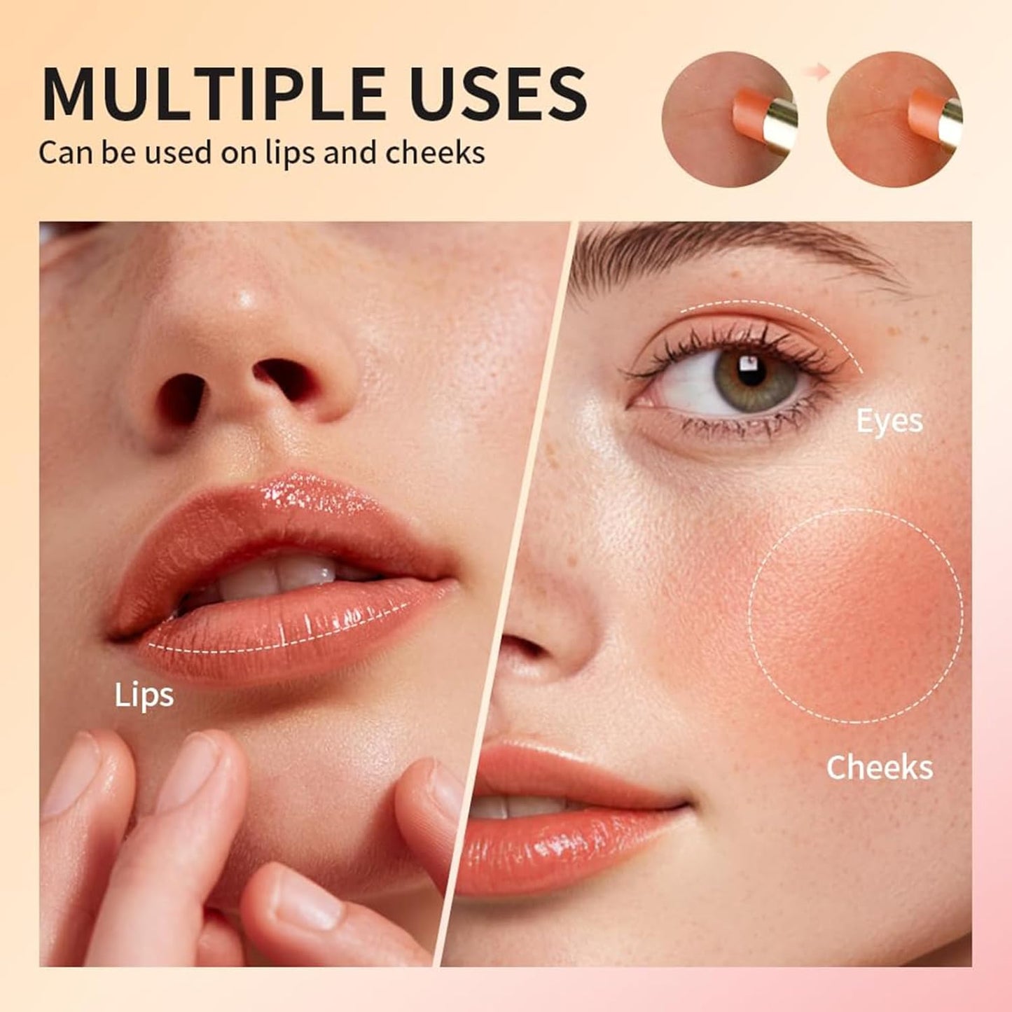 4Pcs Magic Color Changing Lipstick,Transferproof Labiales Magicos 24 Horas Originales,PH Color Changing Lipstick Lip Balm,Long Lasting Waterproof Non-Sticky Lip Balm Pink Gloss for Women (1set)