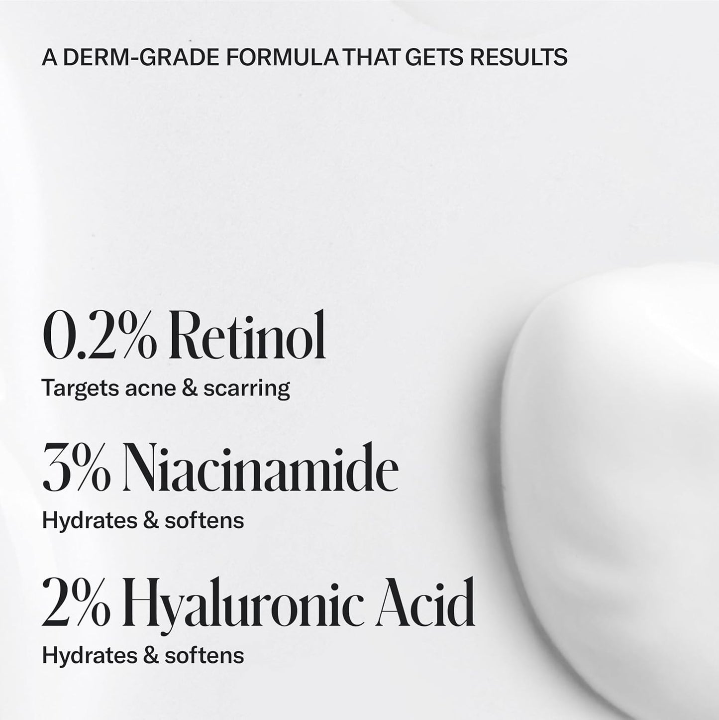 Geologie Skin Repair Moisturizer Face Cream | Clear System Retinol Resurfacing Formula | For Blemish Prone Skin with Niacinamide & Hyaluronic Acid | 60 ML