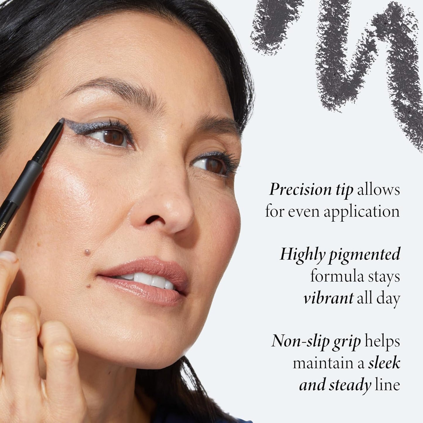 LAURA GELLER NEW YORK INKcredible Gel Eyeliner - Brown Eyed Girl - Waterproof Smudge-proof Eyeliner Pencil - Built in Sharpener