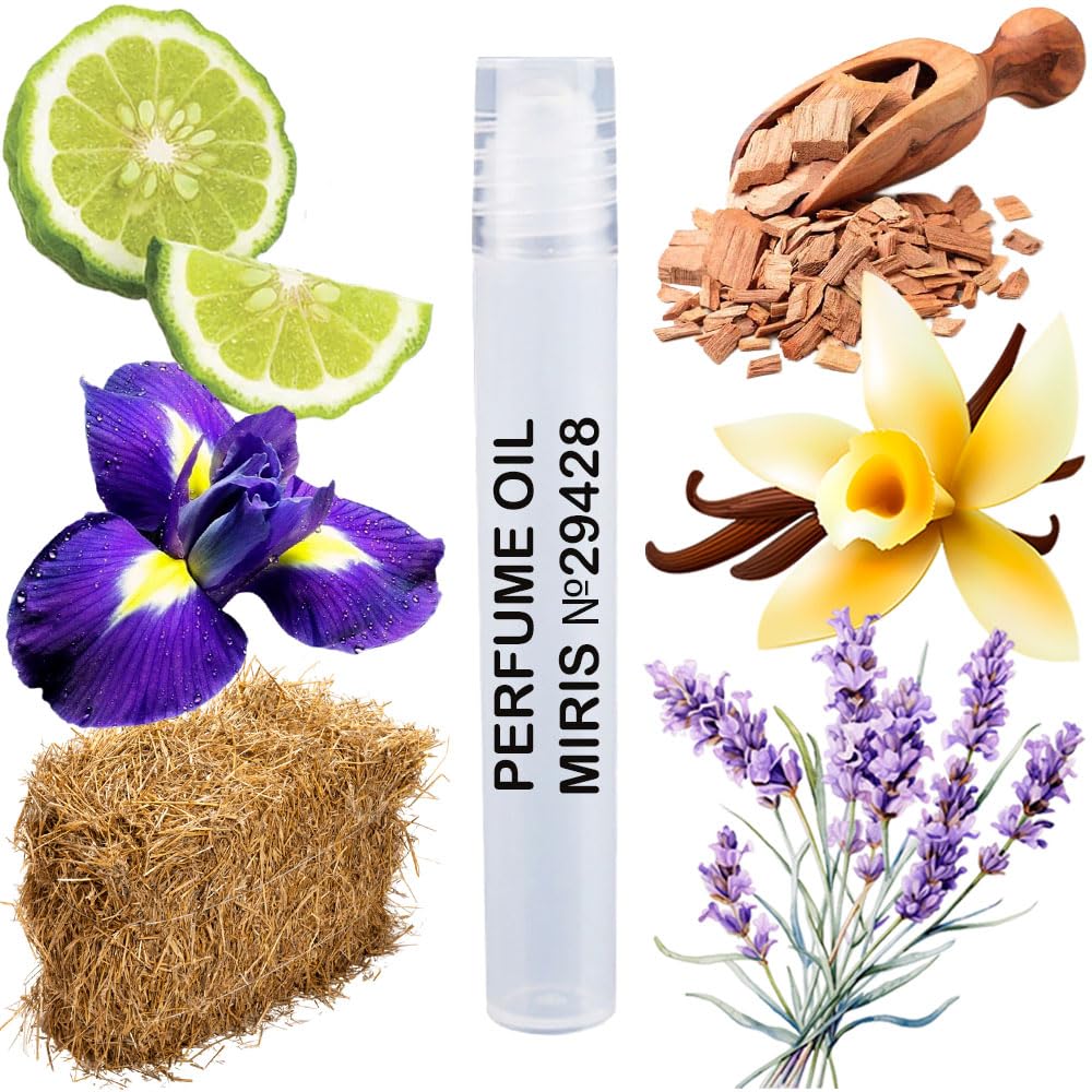 MIRIS Perfume Oil No. 29428, Inspired by Mon, Long-Lasting Women Roll-On, Rollerball 0.34 Fl Oz / 10 ml