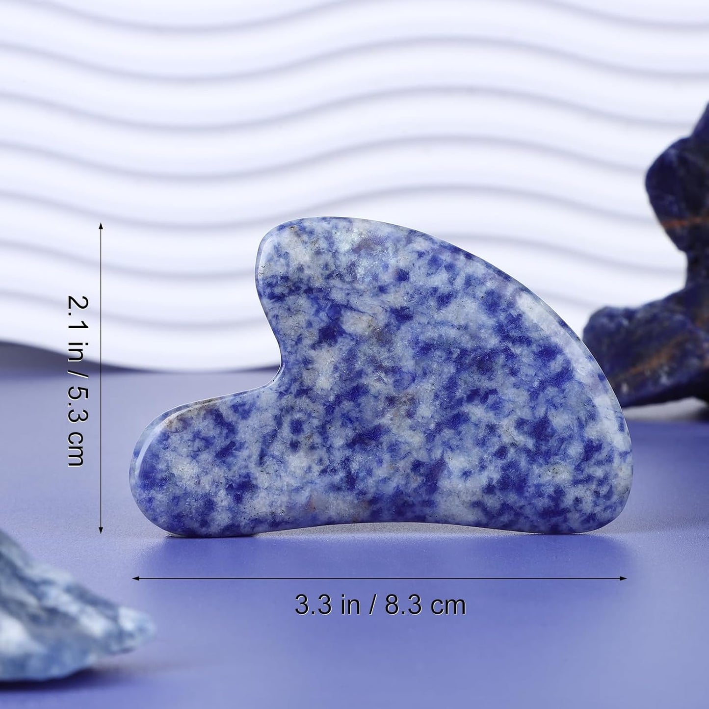 Gua Sha Facial Tools Natural Gua Sha Jade Stone for Face Skincare Facial Body for SPA