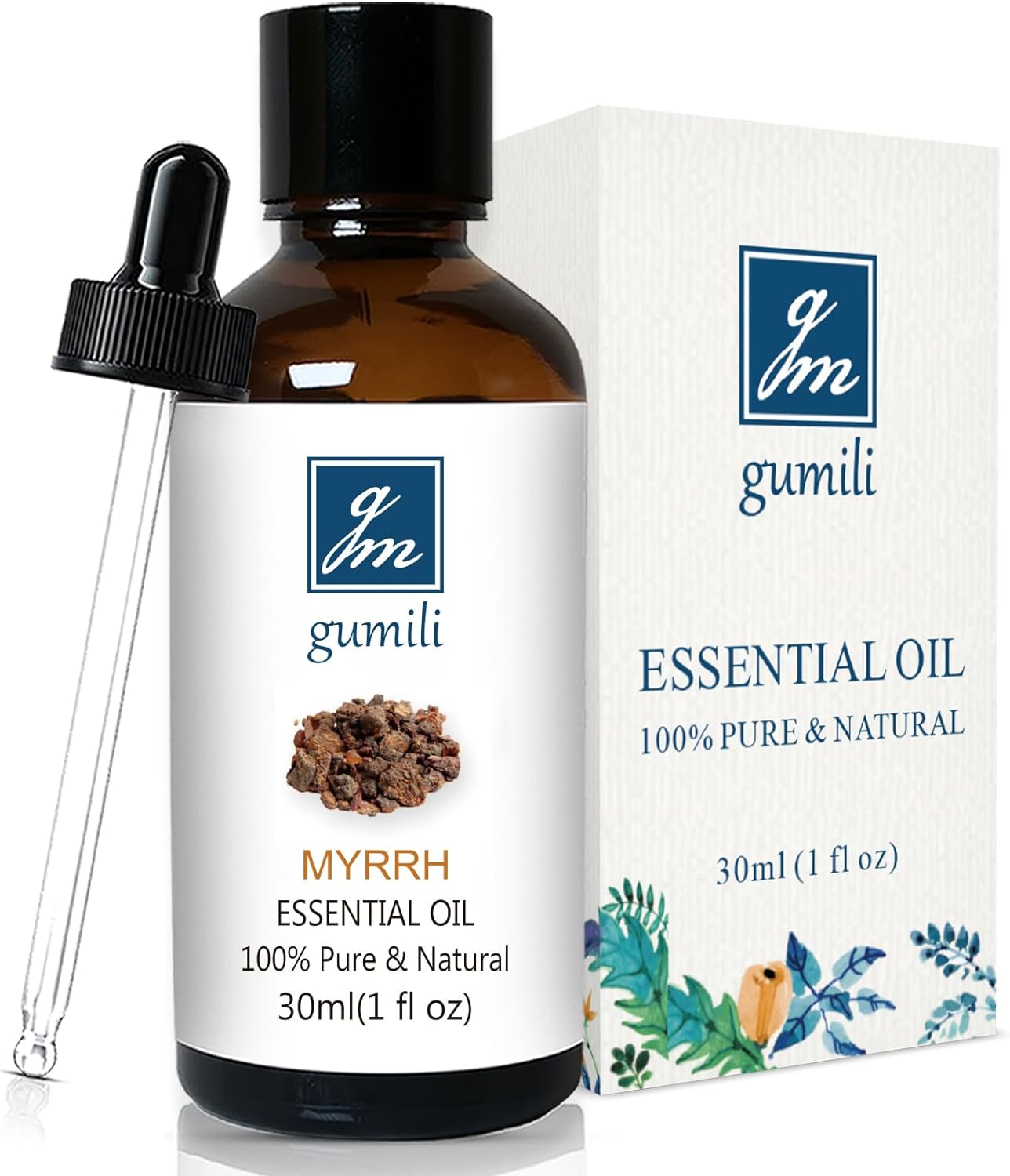 Myrrh Essential Oil, 100% Pure, 30ml, Aromatherapy, Skin Care, Home Diffuser