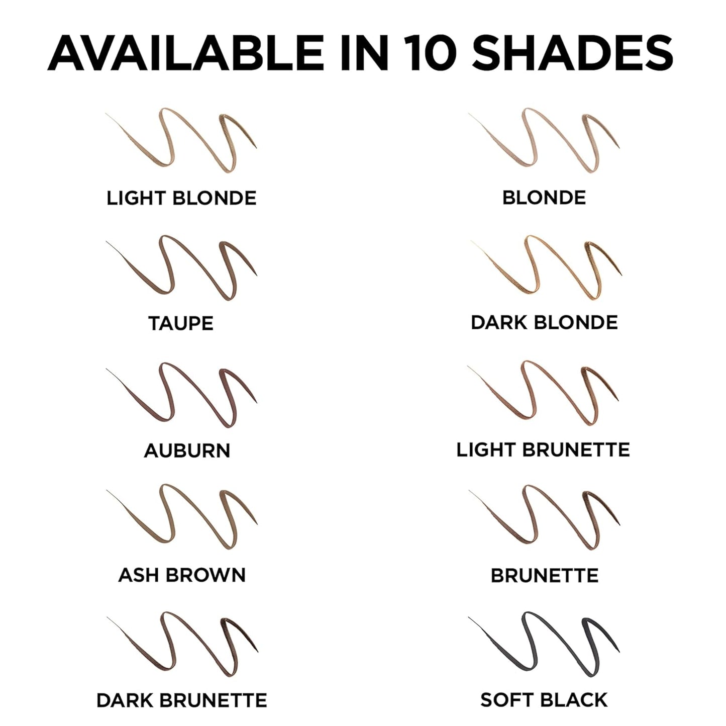 L'Oreal Paris Makeup Brow Stylist Definer Waterproof Eyebrow Pencil, Ultra-Fine Mechanical Pencil, Draws Tiny Brow Hairs and Fills in Sparse Areas and Gaps, Light Brunette, 0.003 Ounce (Pack of 2)