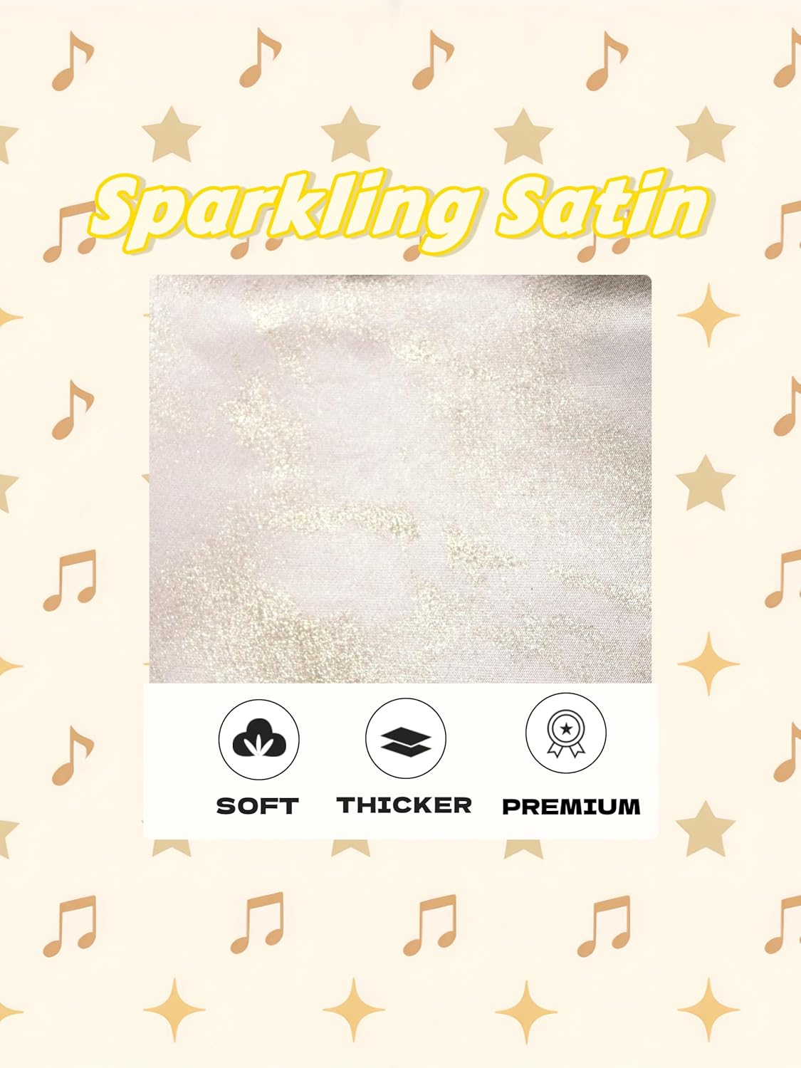 Serenade Sparkling Satin Heatless Curls Overnight, Heatless Hair Clurer Curling Rod Headband, No Heat Curling Rod Hair Roller for Women and Girls to sleep in, White