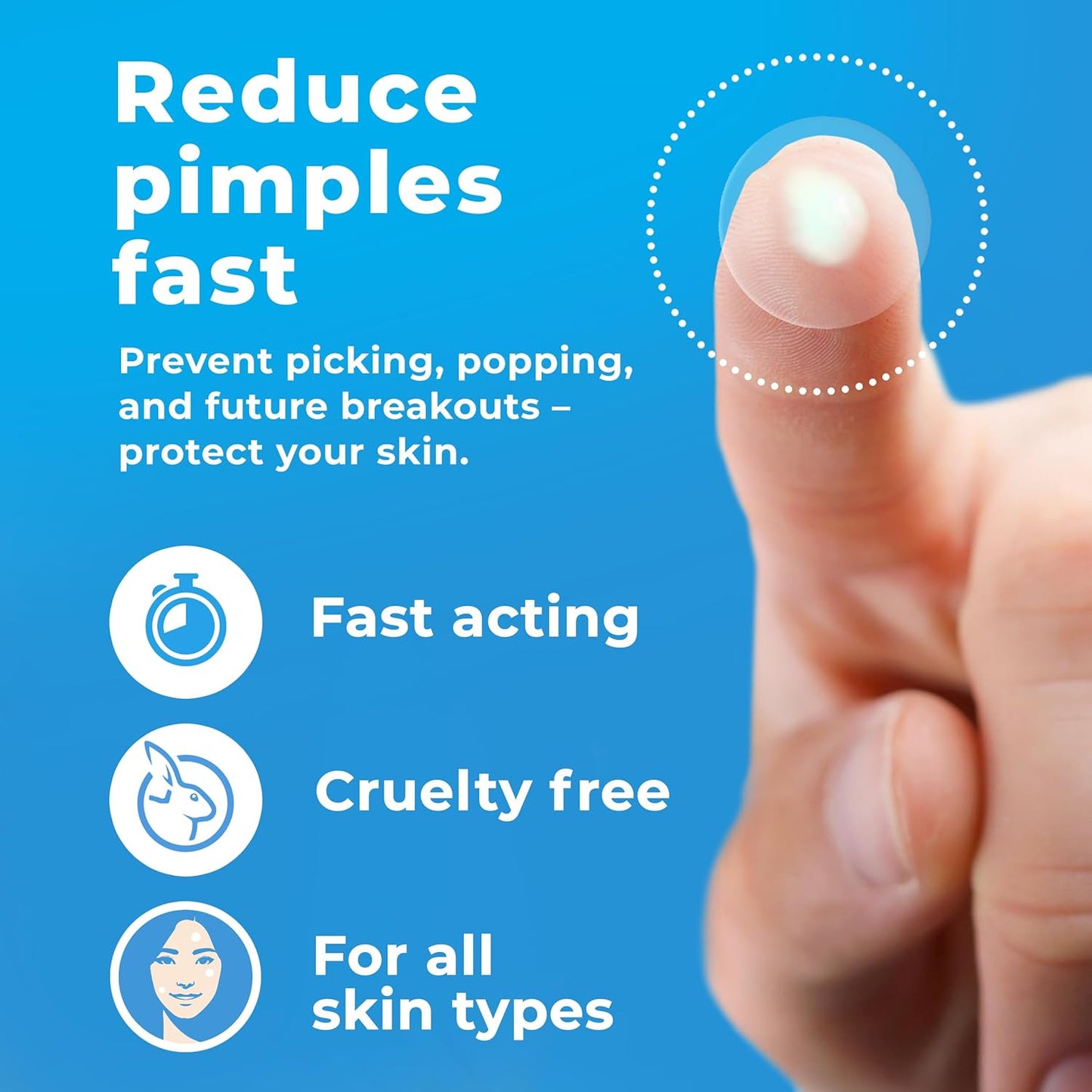 Pimple Patches for Face (120 Patches), Hydrocolloid Acne Patches with Tea Tree Oil, Pimple Patch Pimple Stickers - Hydrocolloid Patch Acne Dots - Acne Pimple Patches For Face - Zit Patches